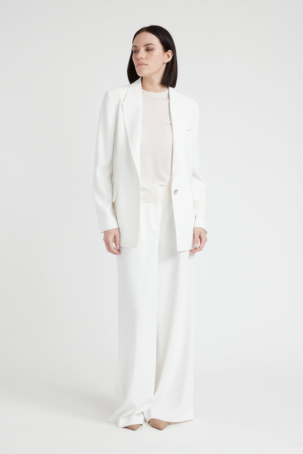 Peserico Blazer monopetto in fluido cady crepe Only for today