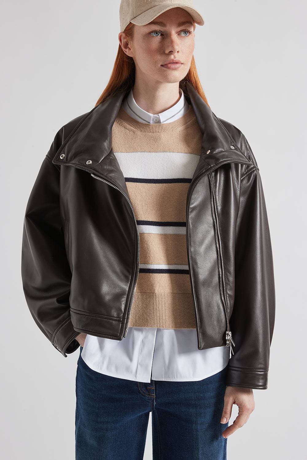 Peserico Camicia senza maniche in popeline Promozione