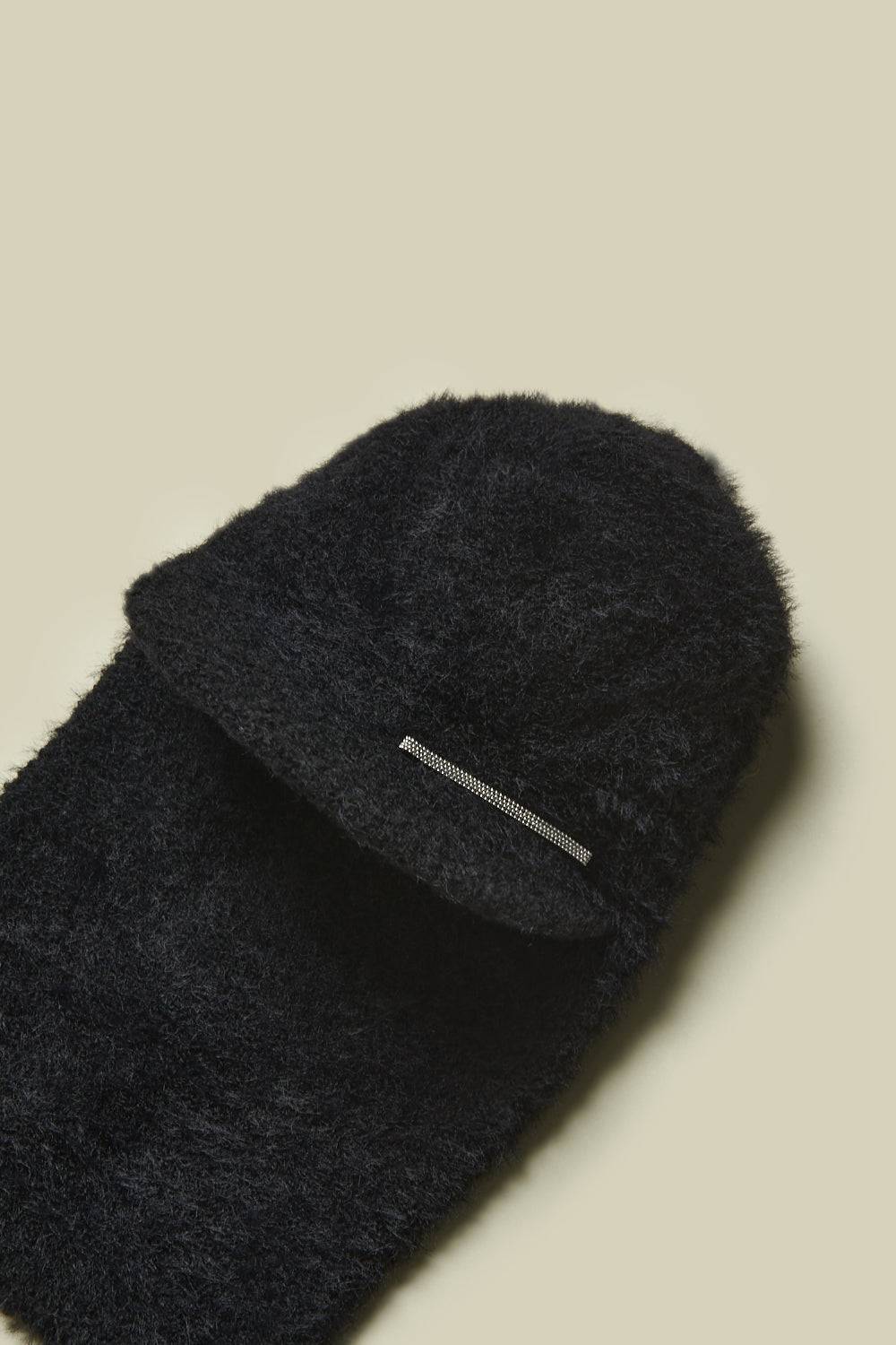 Peserico Balaclava effetto pelliccia con visiera In Saldo