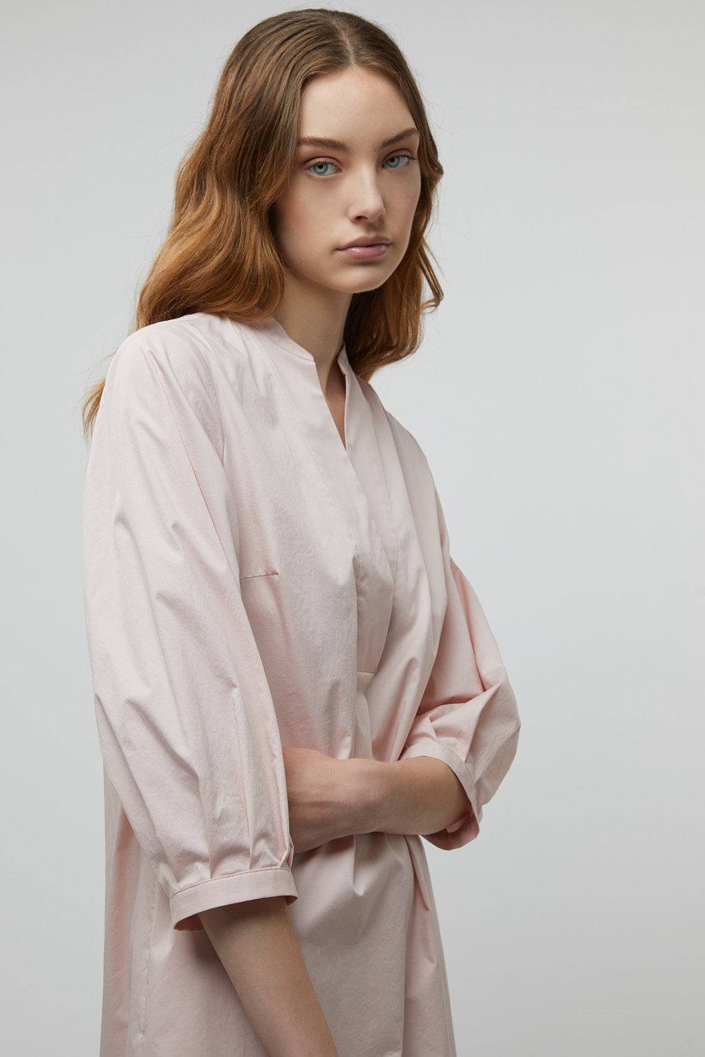 Peserico Abito midi in popeline di cotone stretch Fino al 55% di sconto