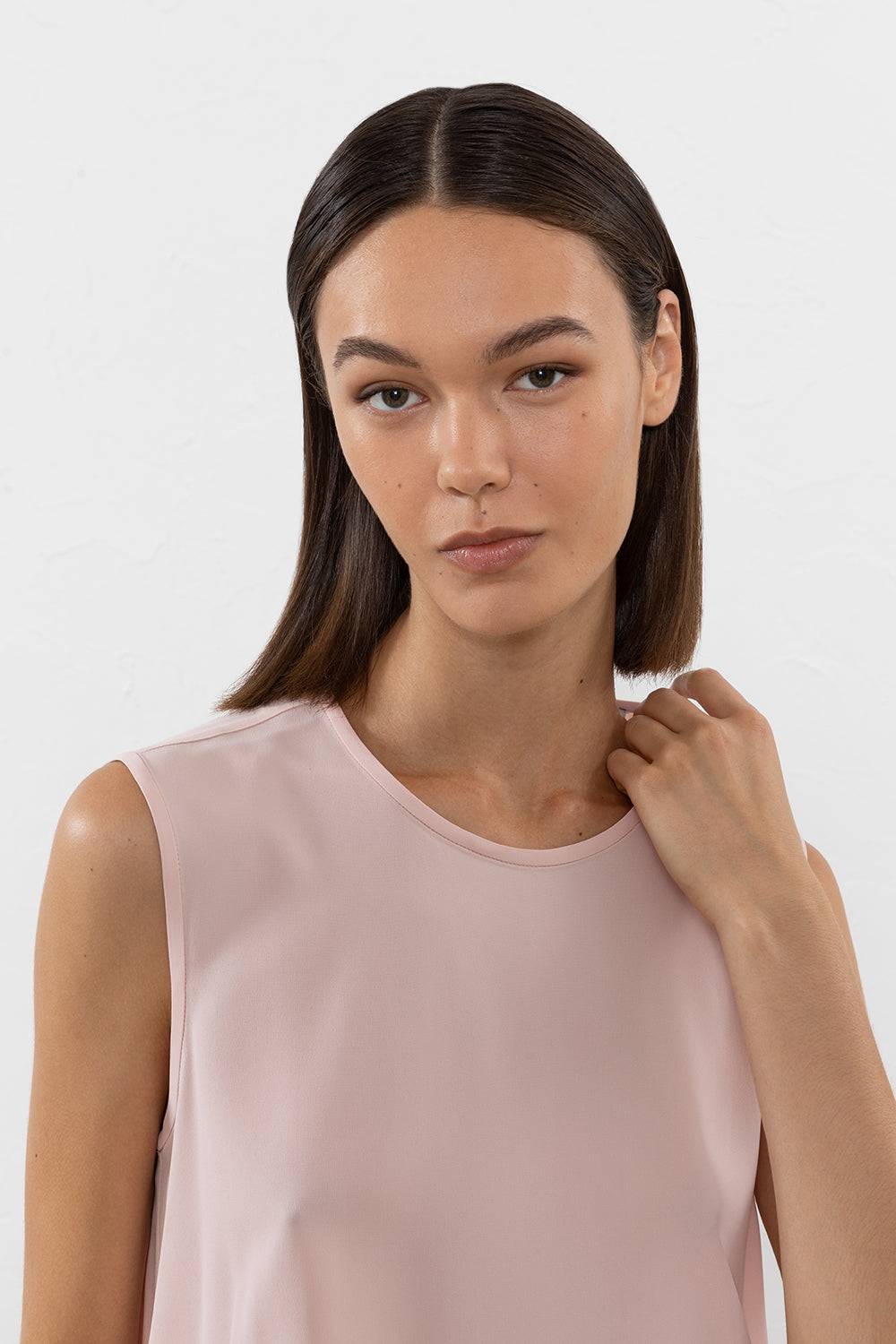 Peserico Top in crepe de chine misto seta Officina