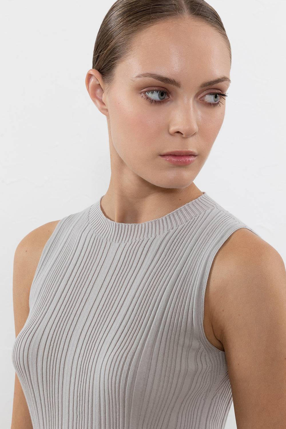 Peserico Top in filato di puro cotone crepe Duty-free