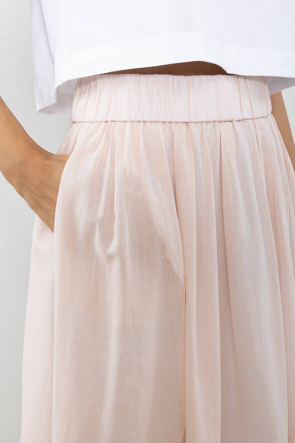 Peserico Gonna in voile di puro cotone 50% di sconto per tempo limitato