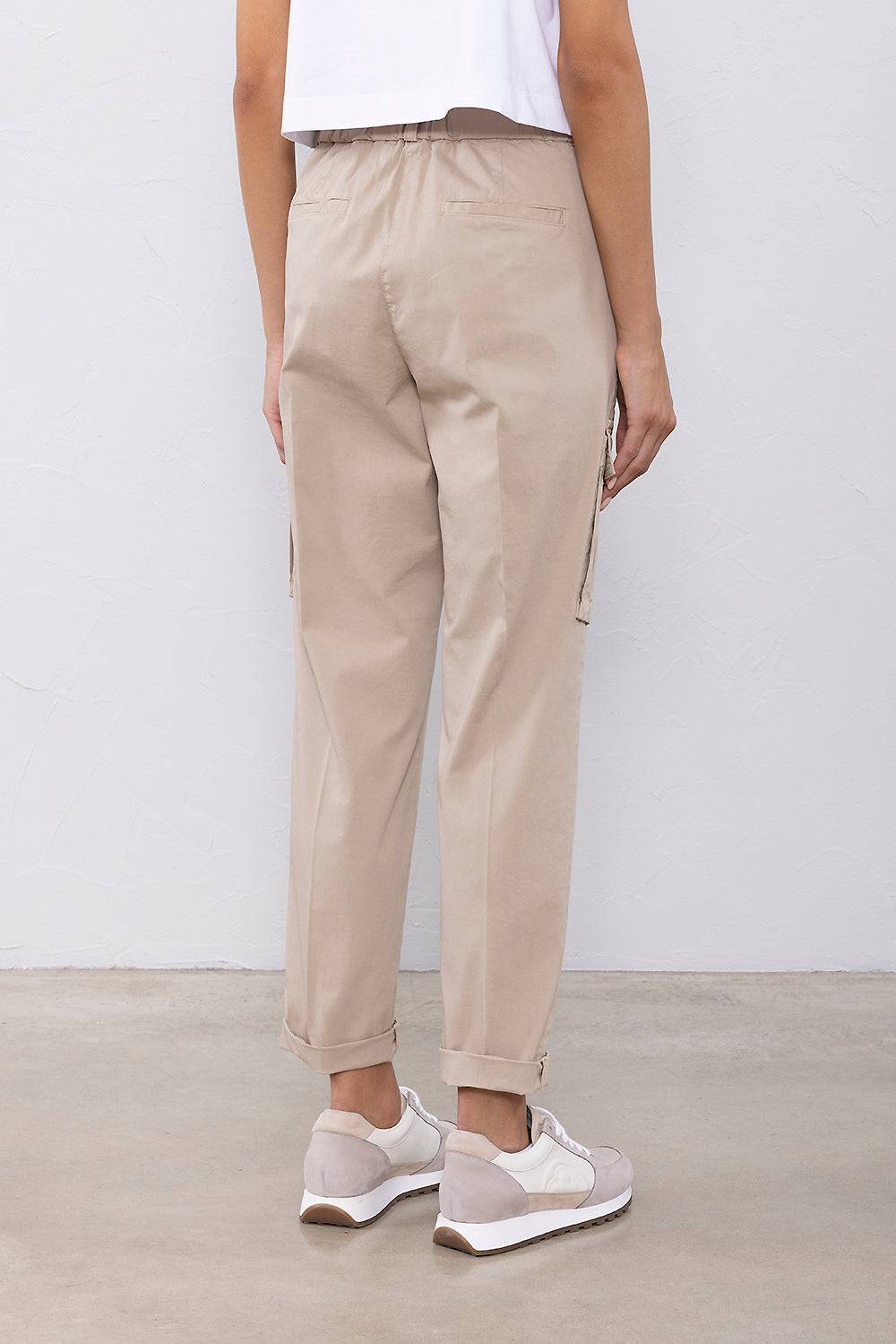 Peserico Pantalone in gabardina leggera di cotone Negozi Online