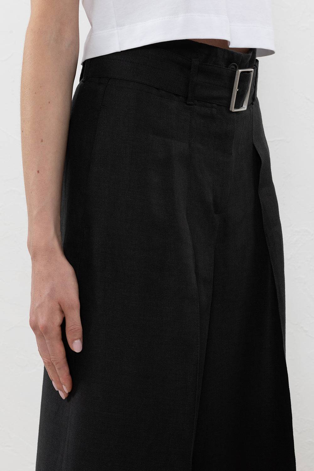 Peserico Pantalone in gabardina di puro lino Shopping Online