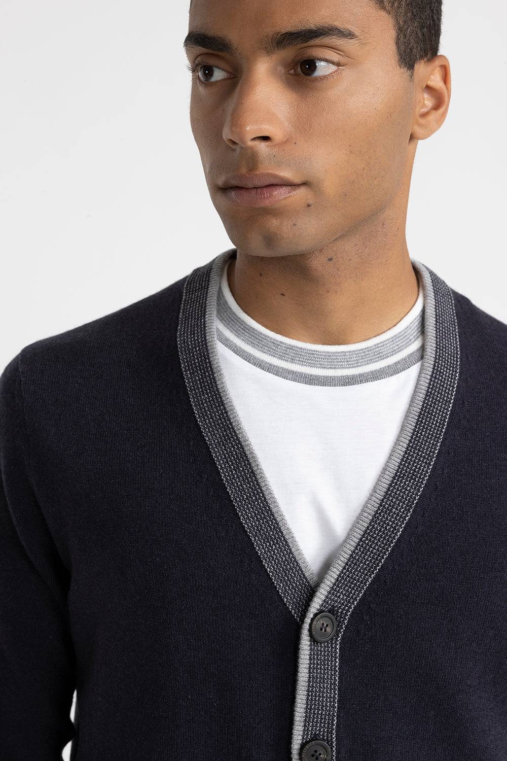 Peserico Cardigan in lana, seta e cashmere Offerte