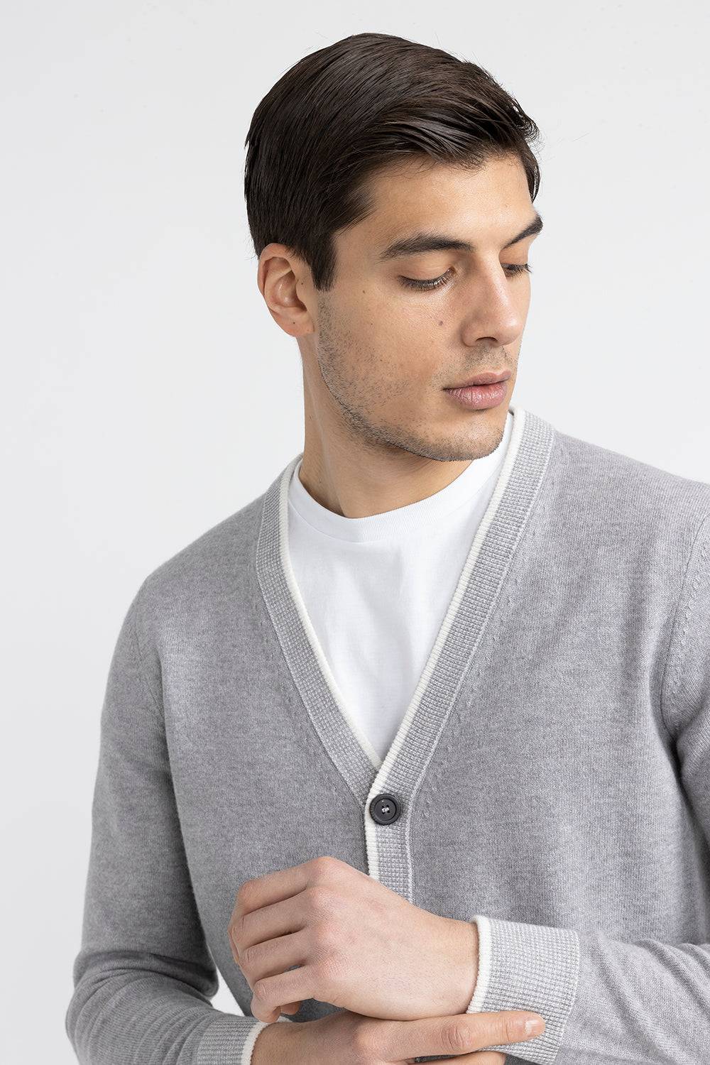 Peserico Cardigan in lana, seta e cashmere Hotsell