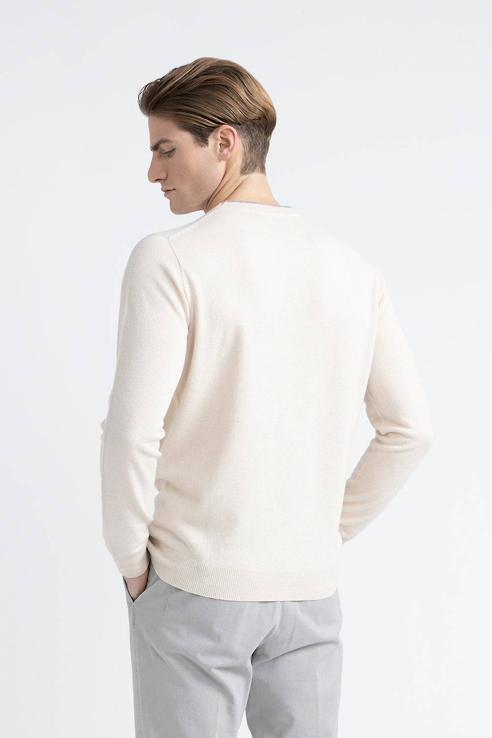 Peserico Maglia in filato in lana, seta e cashmere Vendita Economica