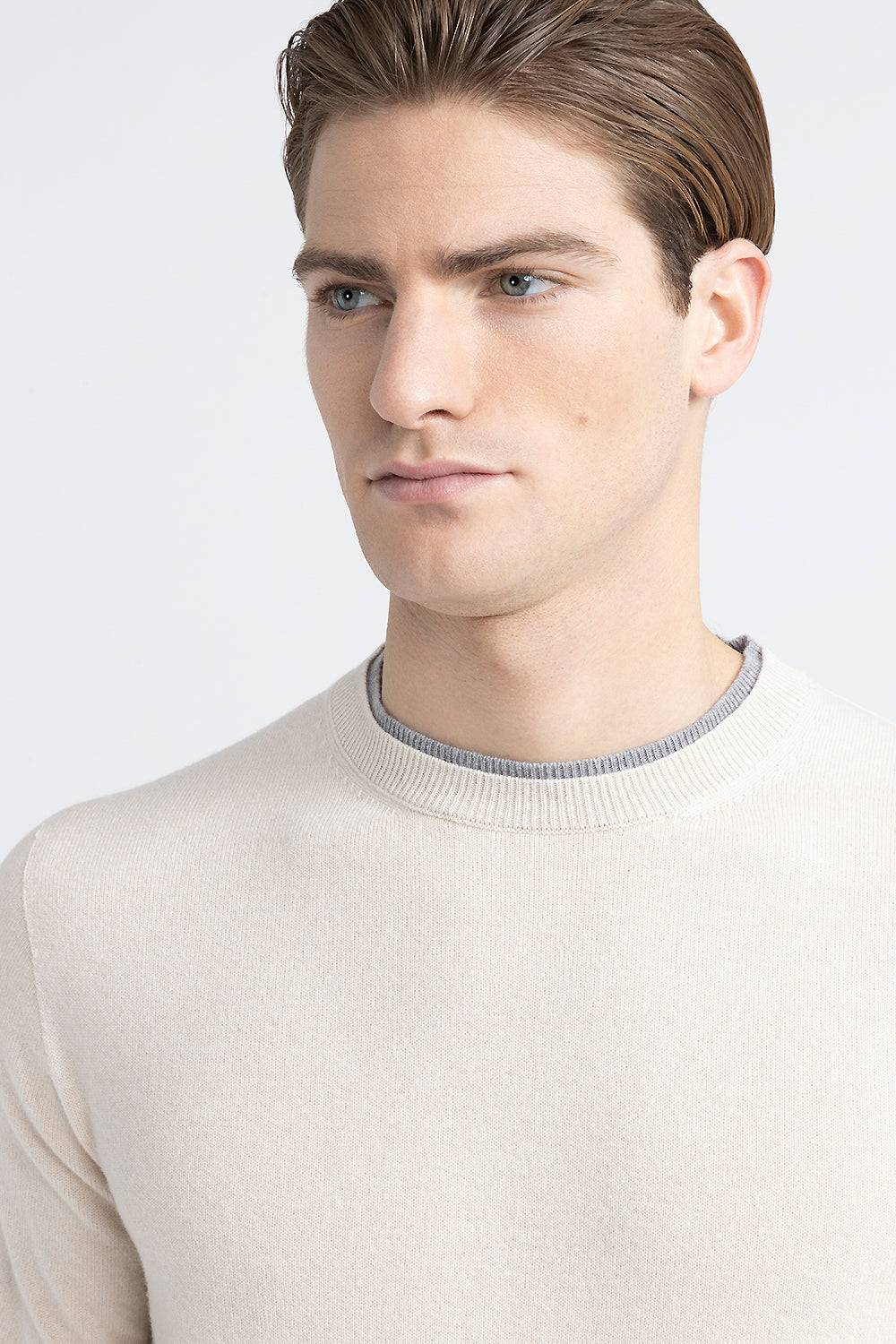 Peserico Maglia in filato in lana, seta e cashmere Vendita Economica