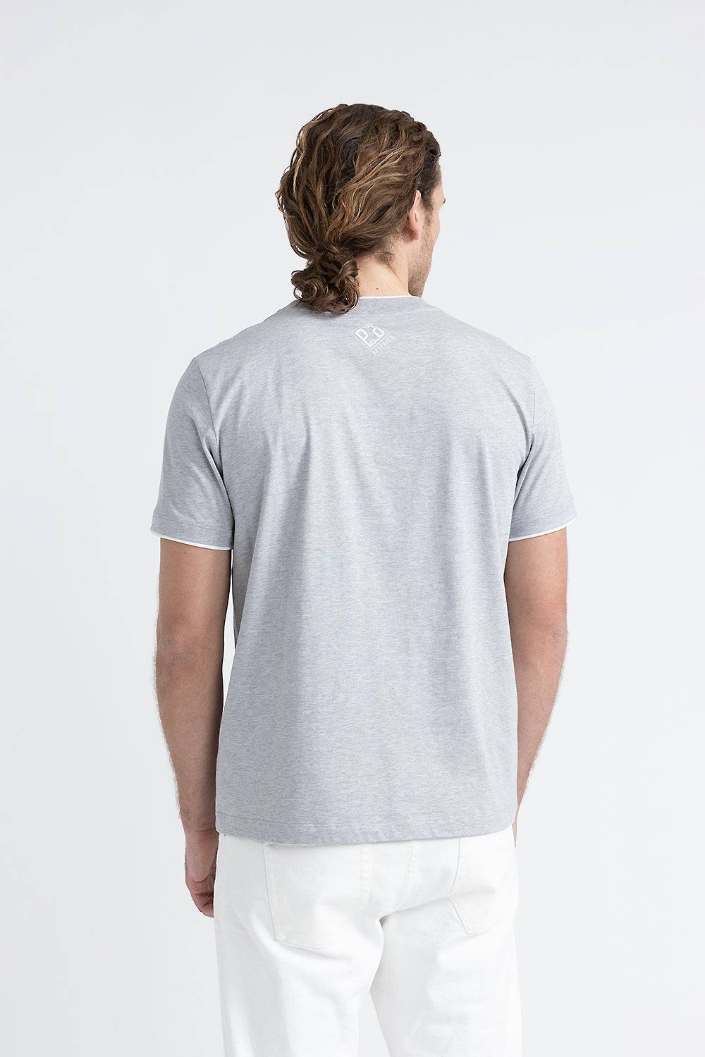 Peserico T-shirt in morbido jersey di puro cotone Negozio