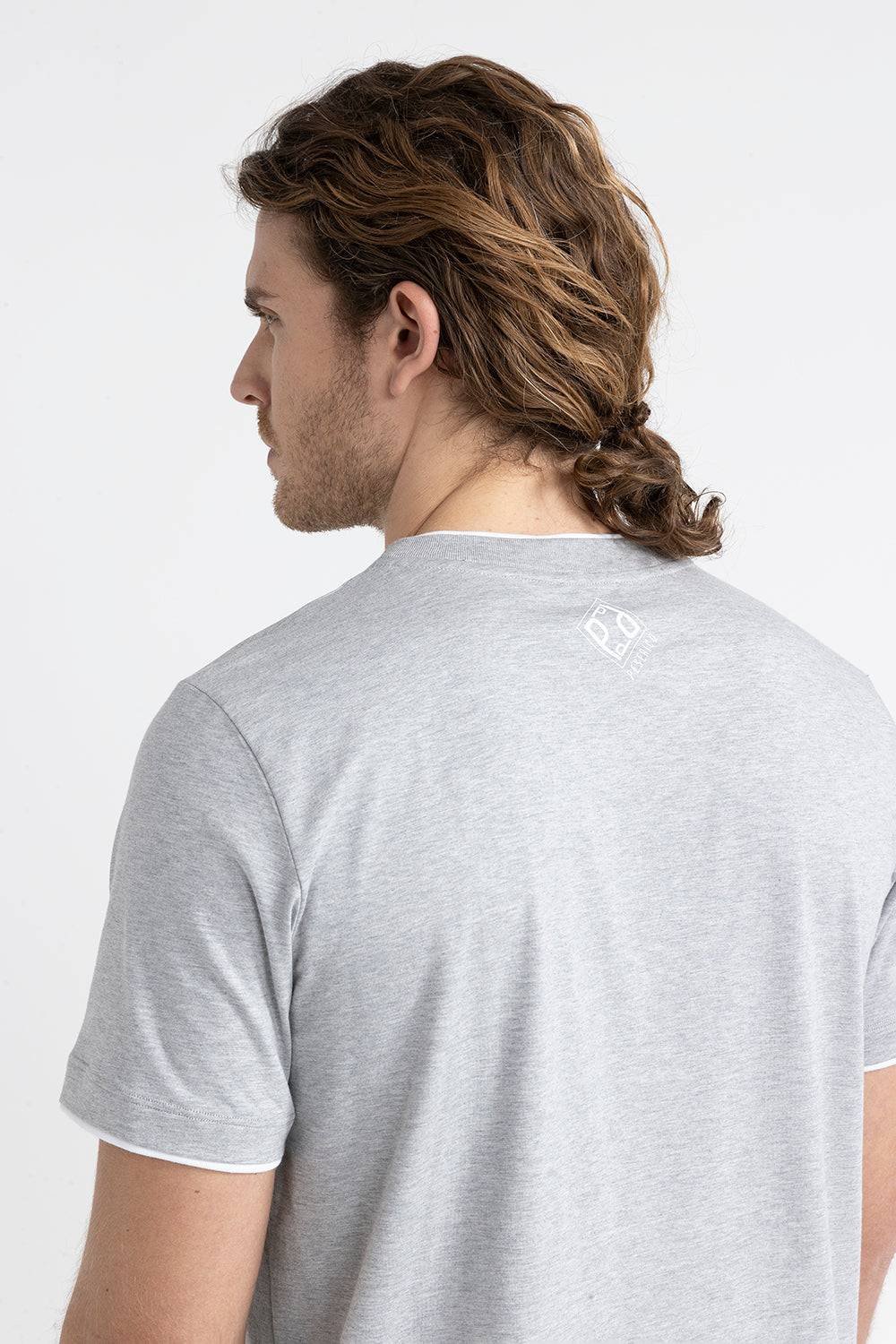 Peserico T-shirt in morbido jersey di puro cotone In Saldo
