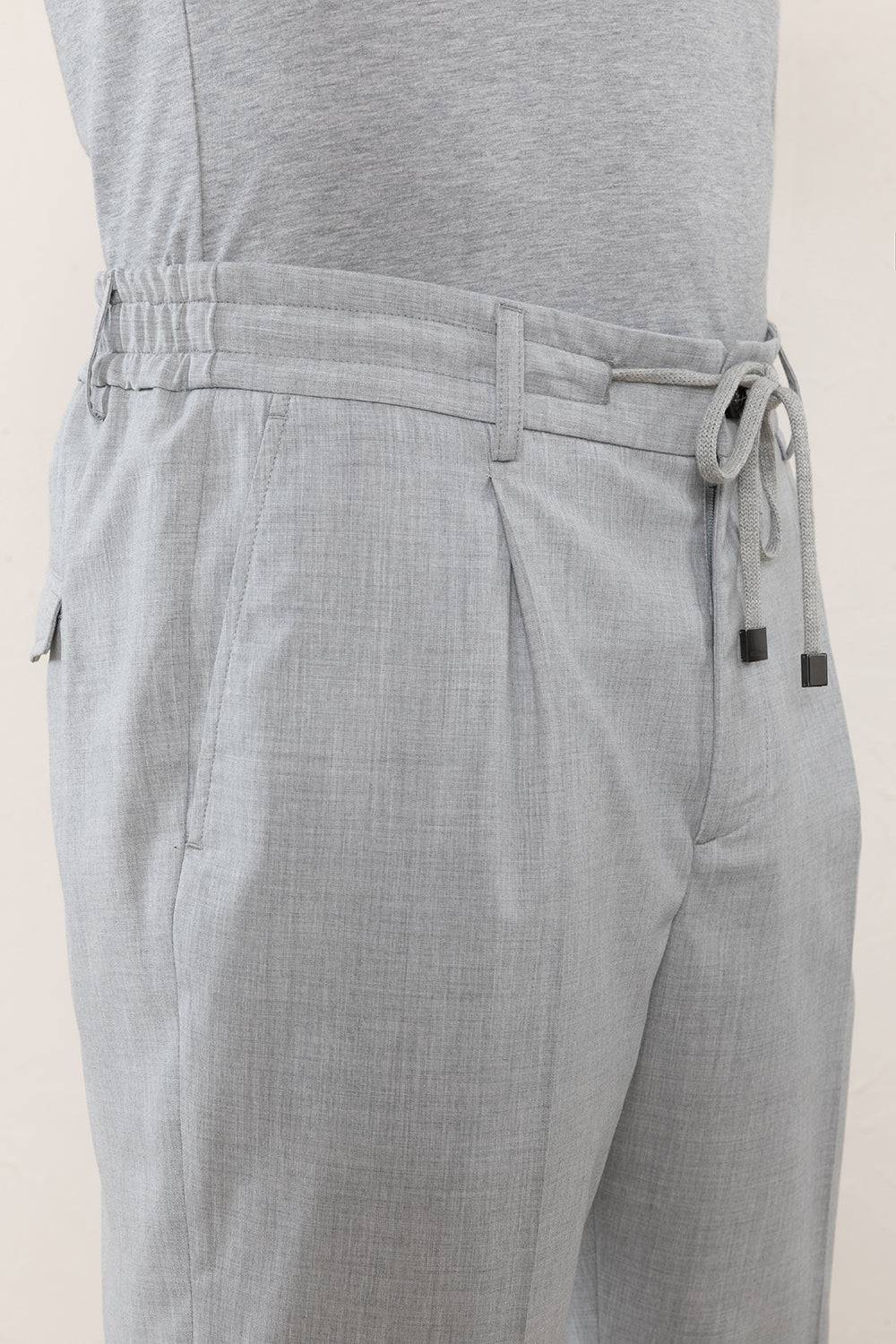 Peserico Pantalone jogger in tela tecnica di viscosa stretch Prezzo di fabbrica