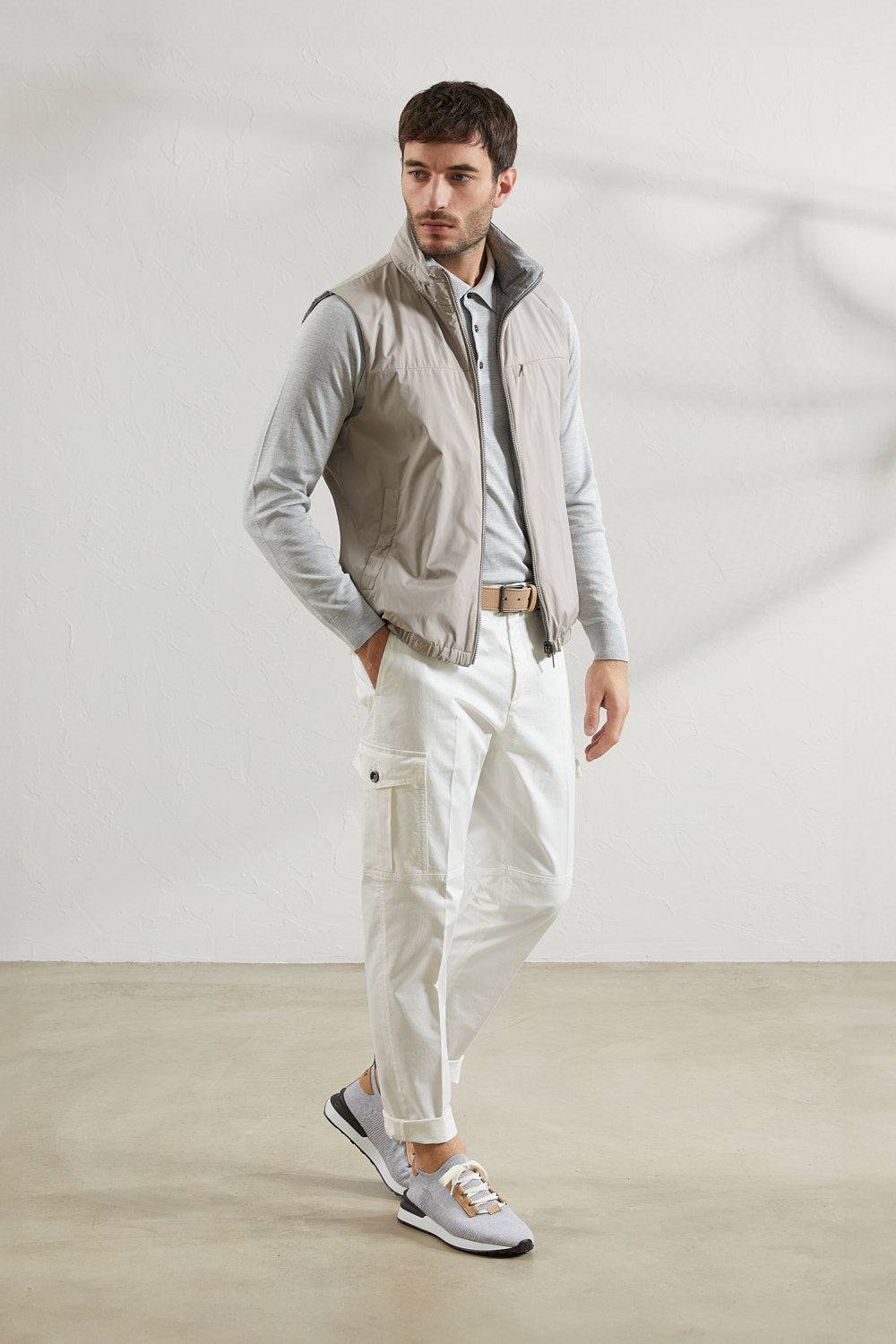 Peserico Pantalone chino in gabardina di cotone Vendite stagionali