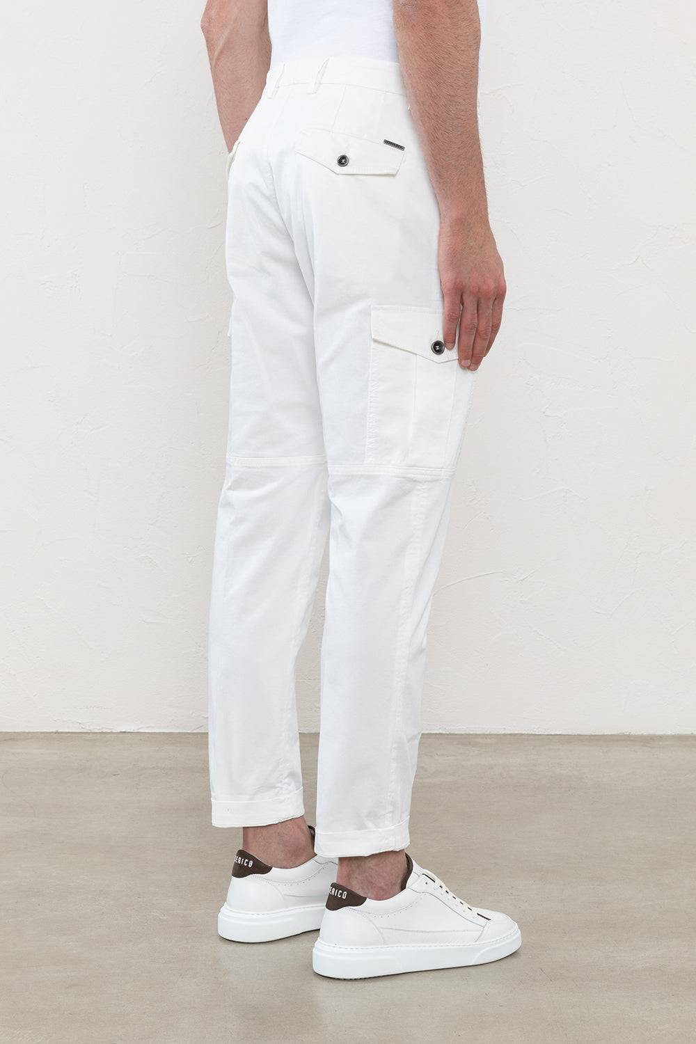 Peserico Pantalone chino in gabardina di cotone Vendite stagionali