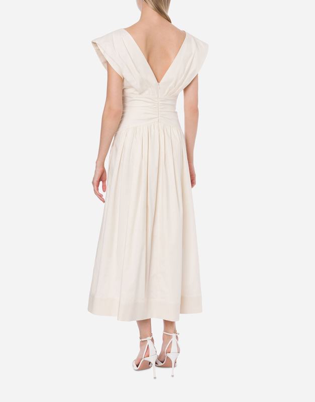Philosophy Di Lorenzo Serafini Abito in cotone stretch con fiocchi Prezzo Ridotto