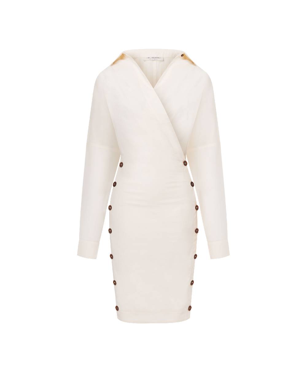 Philosophy Di Lorenzo Serafini Abito in cotone stretch con bottoni Sottocosto
