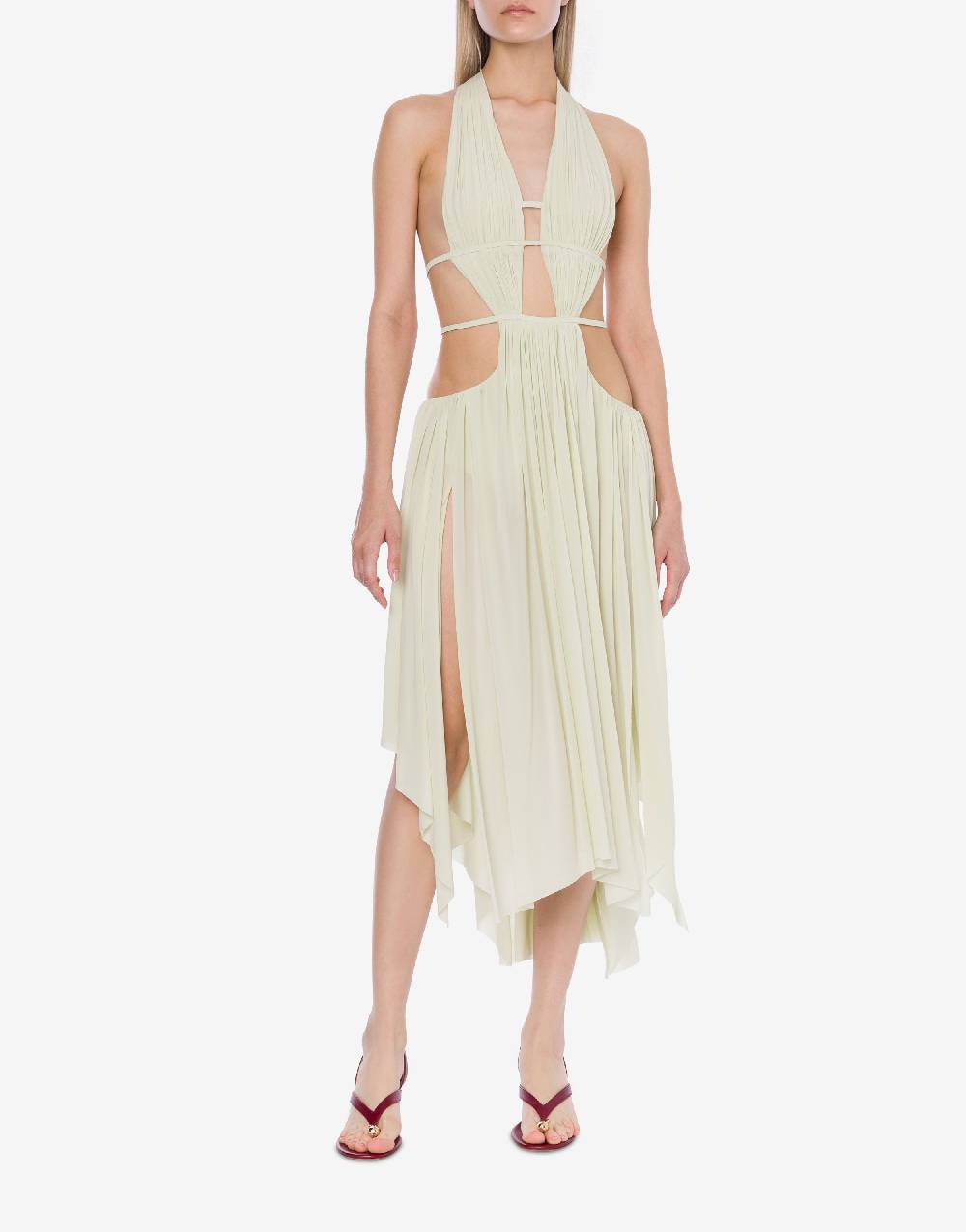 Philosophy Di Lorenzo Serafini Abito in jersey drappeggiato con cut-out Hotsell