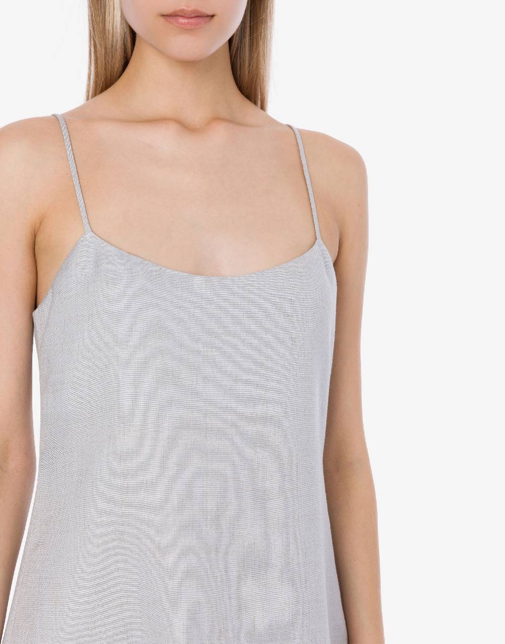 Philosophy Di Lorenzo Serafini Minidress in tela misto lino Vendita Economica
