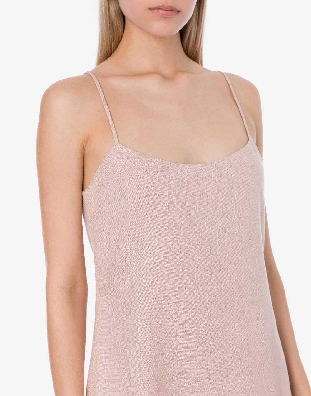 Philosophy Di Lorenzo Serafini Minidress in tela misto lino Saldi Di Fabbrica