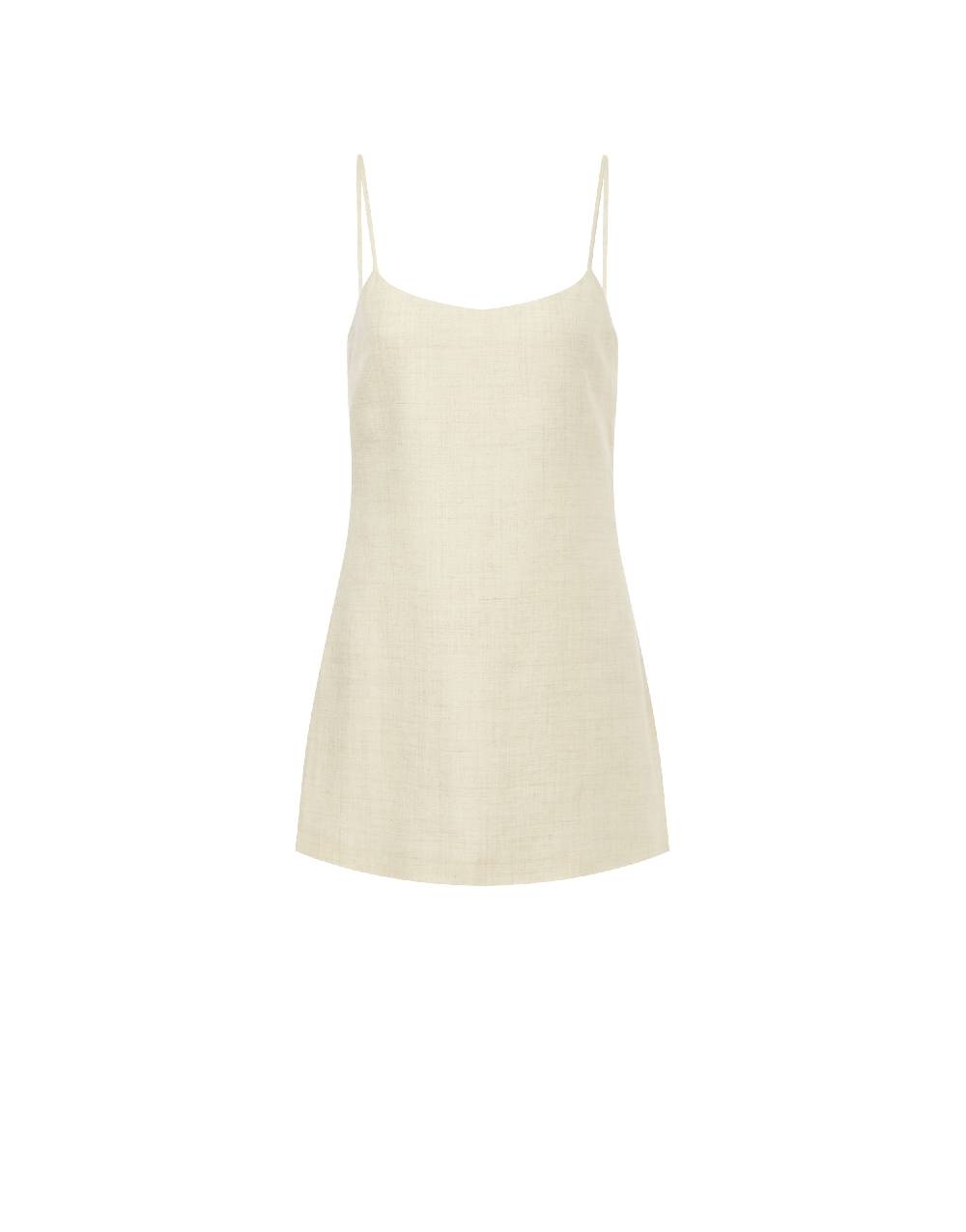 Philosophy Di Lorenzo Serafini Minidress in tela misto lino I Più Venduti