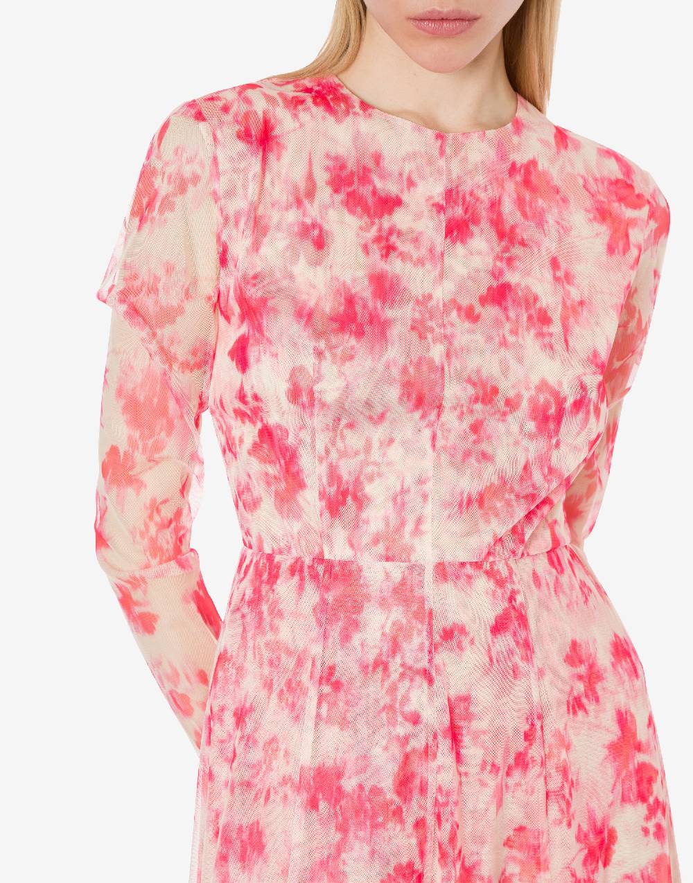 Philosophy Di Lorenzo Serafini Abito in tulle con stampa fiori Nuova