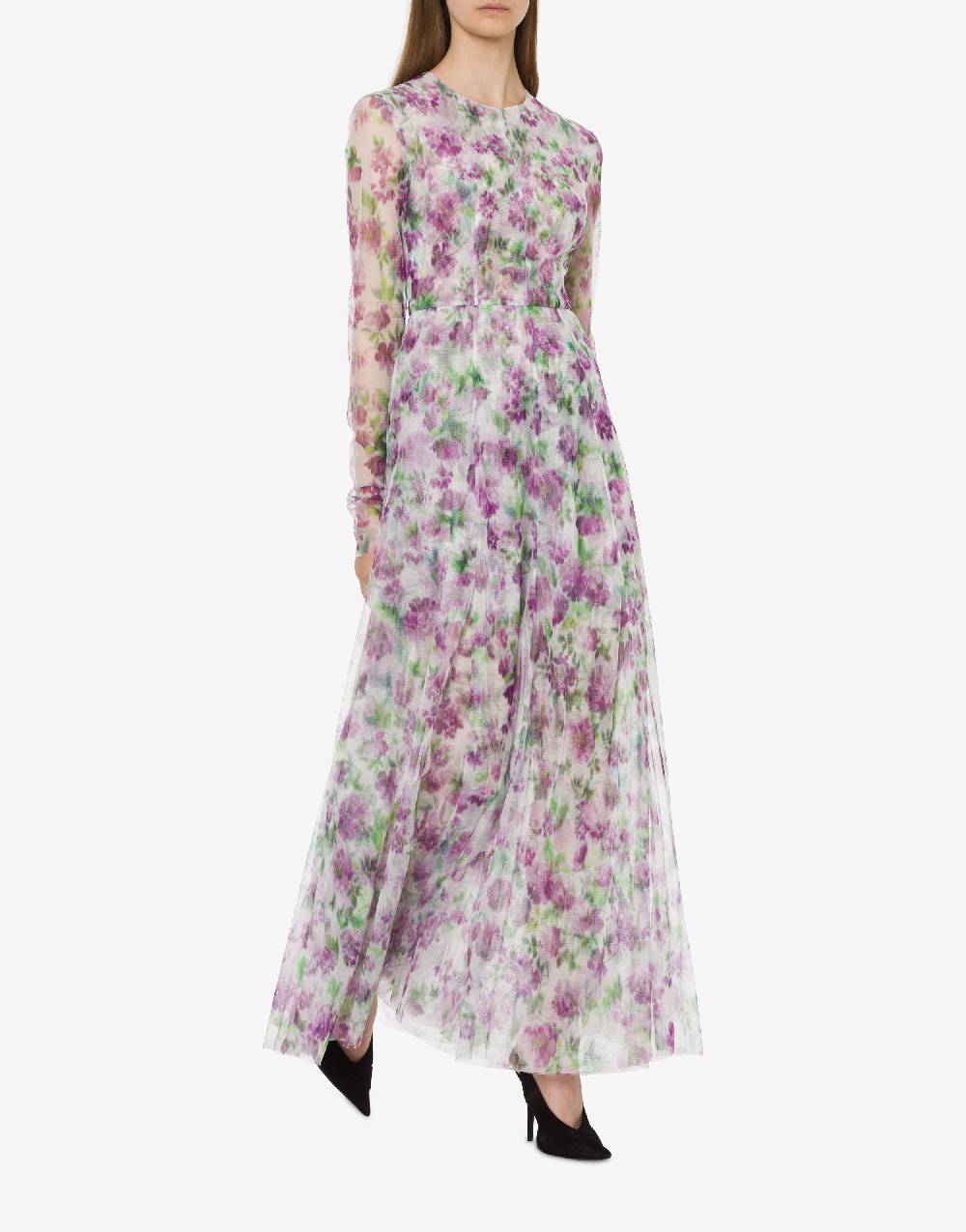 Philosophy Di Lorenzo Serafini Abito in tulle con stampa fiori Spedizione gratuita