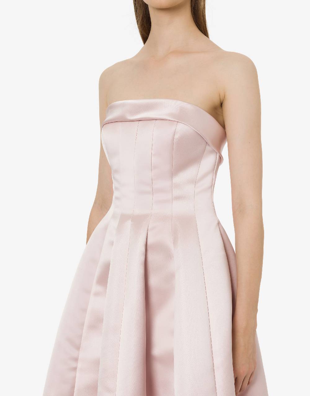 Philosophy Di Lorenzo Serafini Abito bustier in duchesse Negozio online di fabbrica
