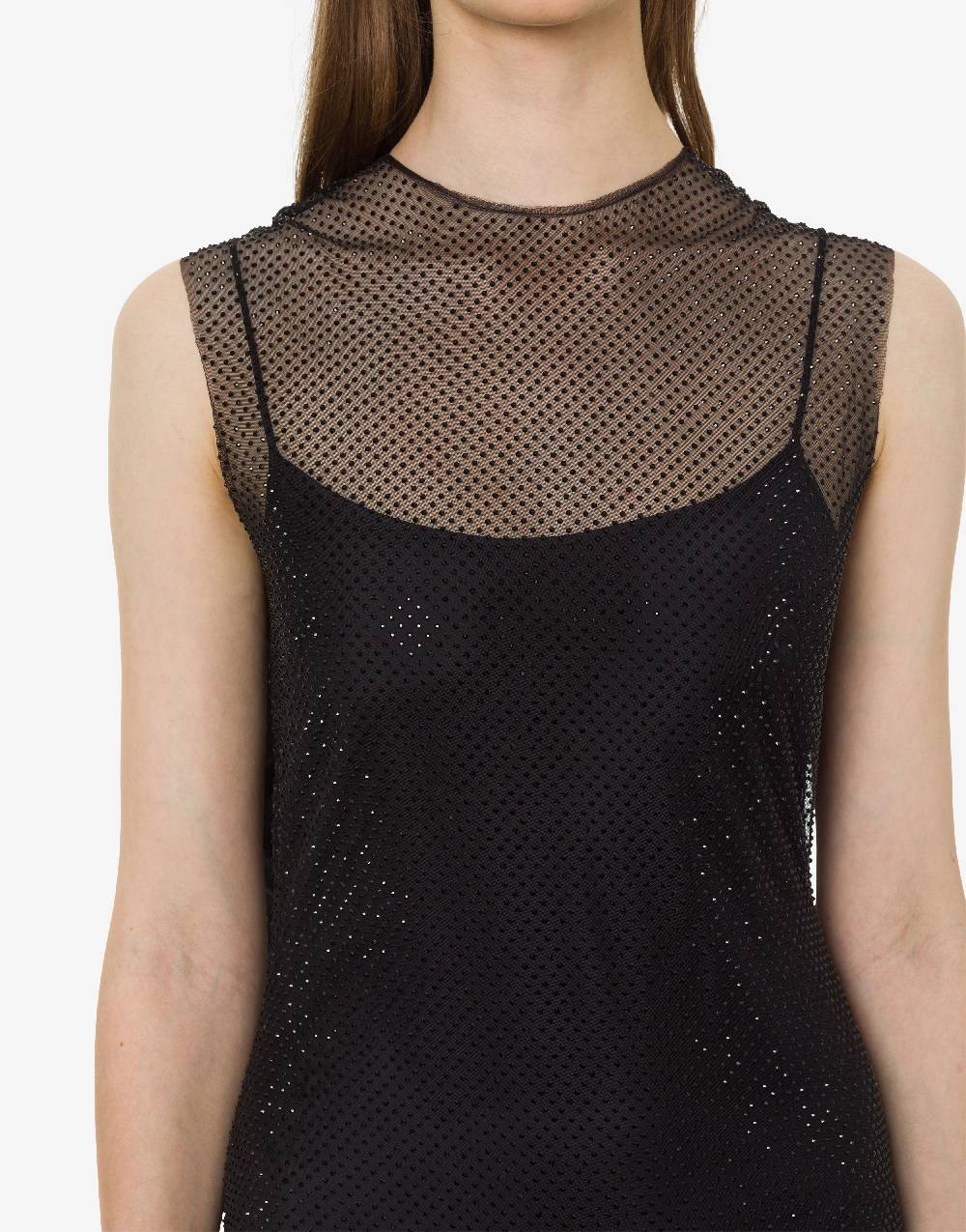 Philosophy Di Lorenzo Serafini Abito in tulle strass Prezzo di fabbrica