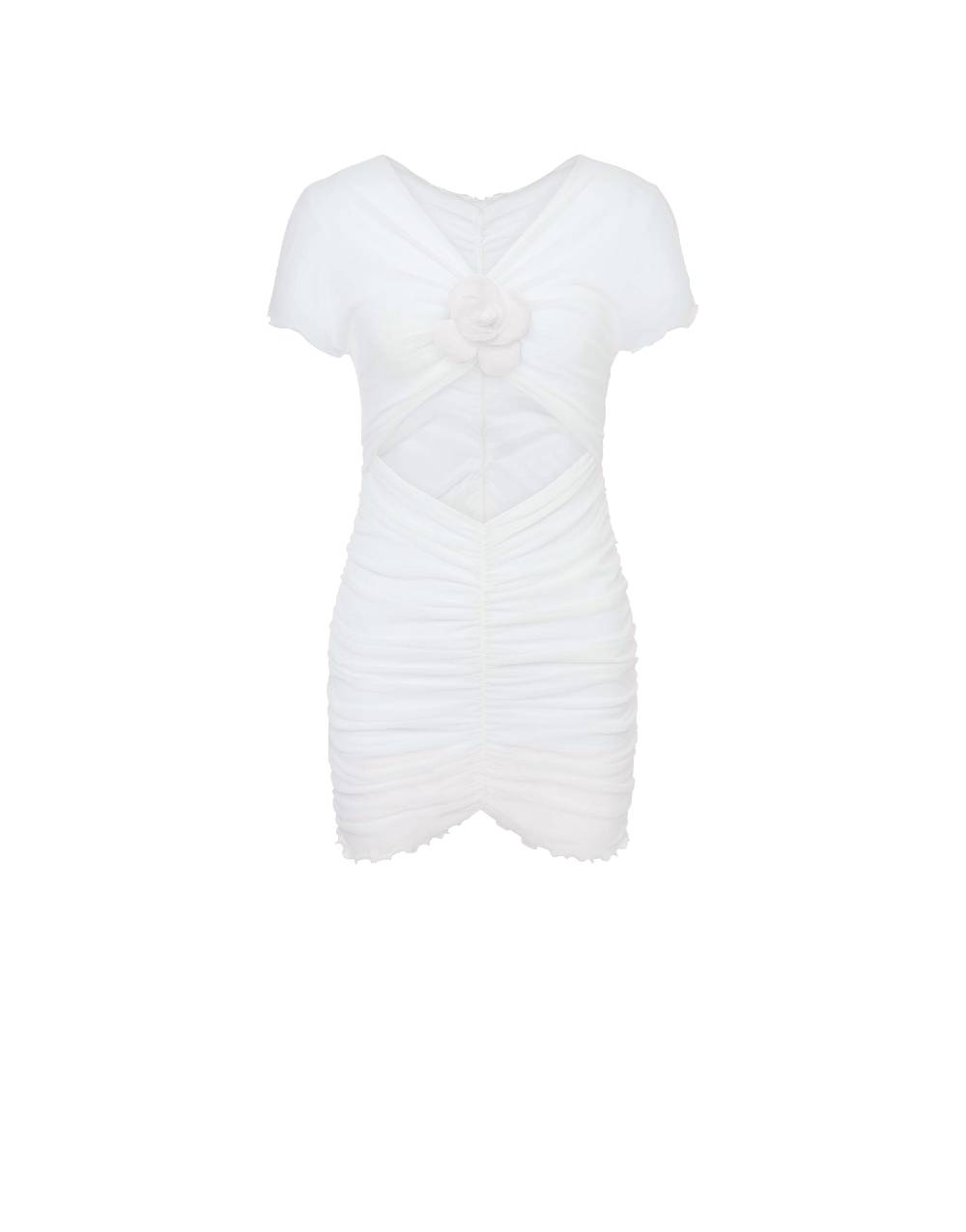 Philosophy Di Lorenzo Serafini Minidress beachwear in tulle stretch Comprare a buon mercato