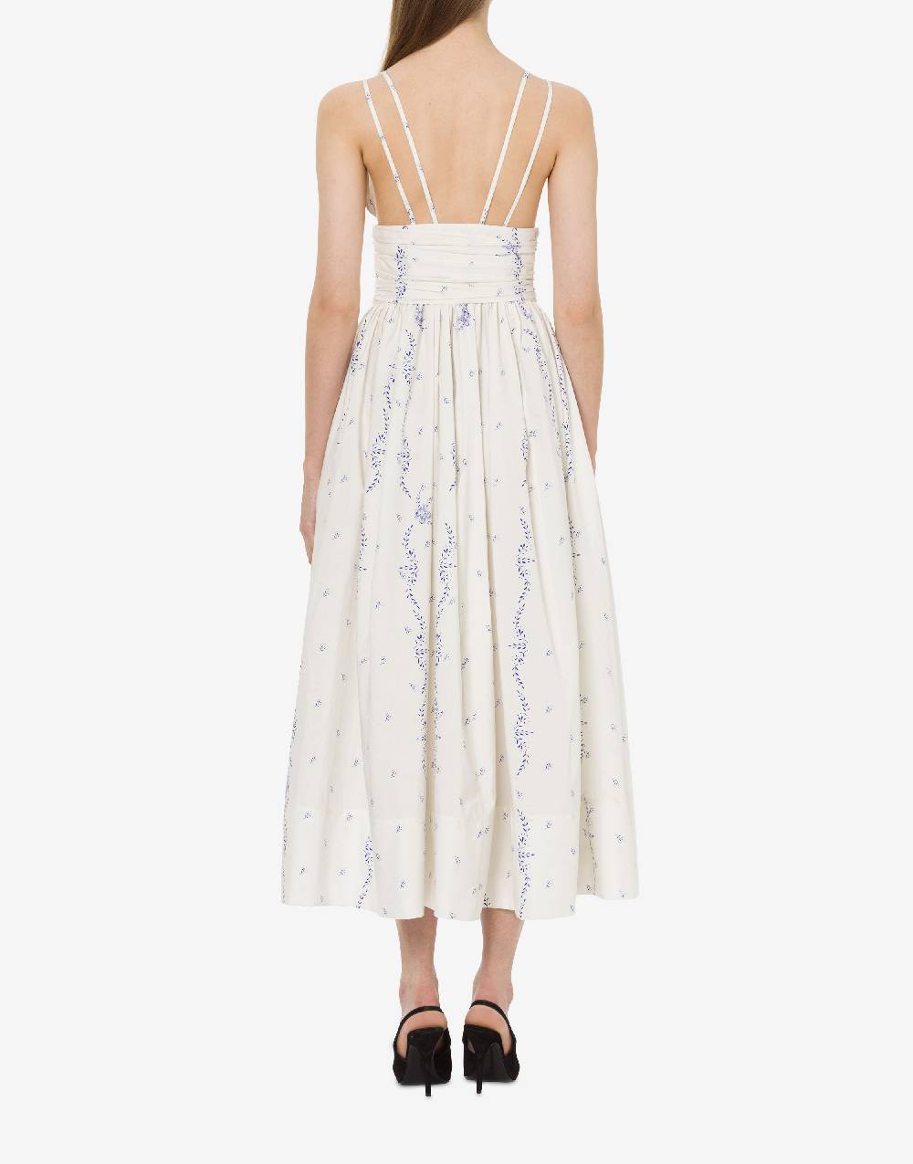 Philosophy Di Lorenzo Serafini Abito in popeline stampato Flash Sale