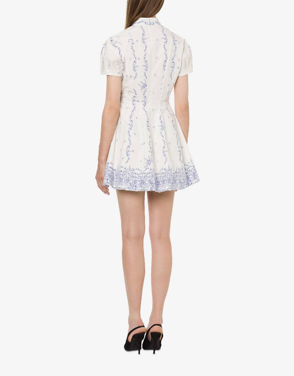 Philosophy Di Lorenzo Serafini Minidress in popeline stampato Fornitura limitata
