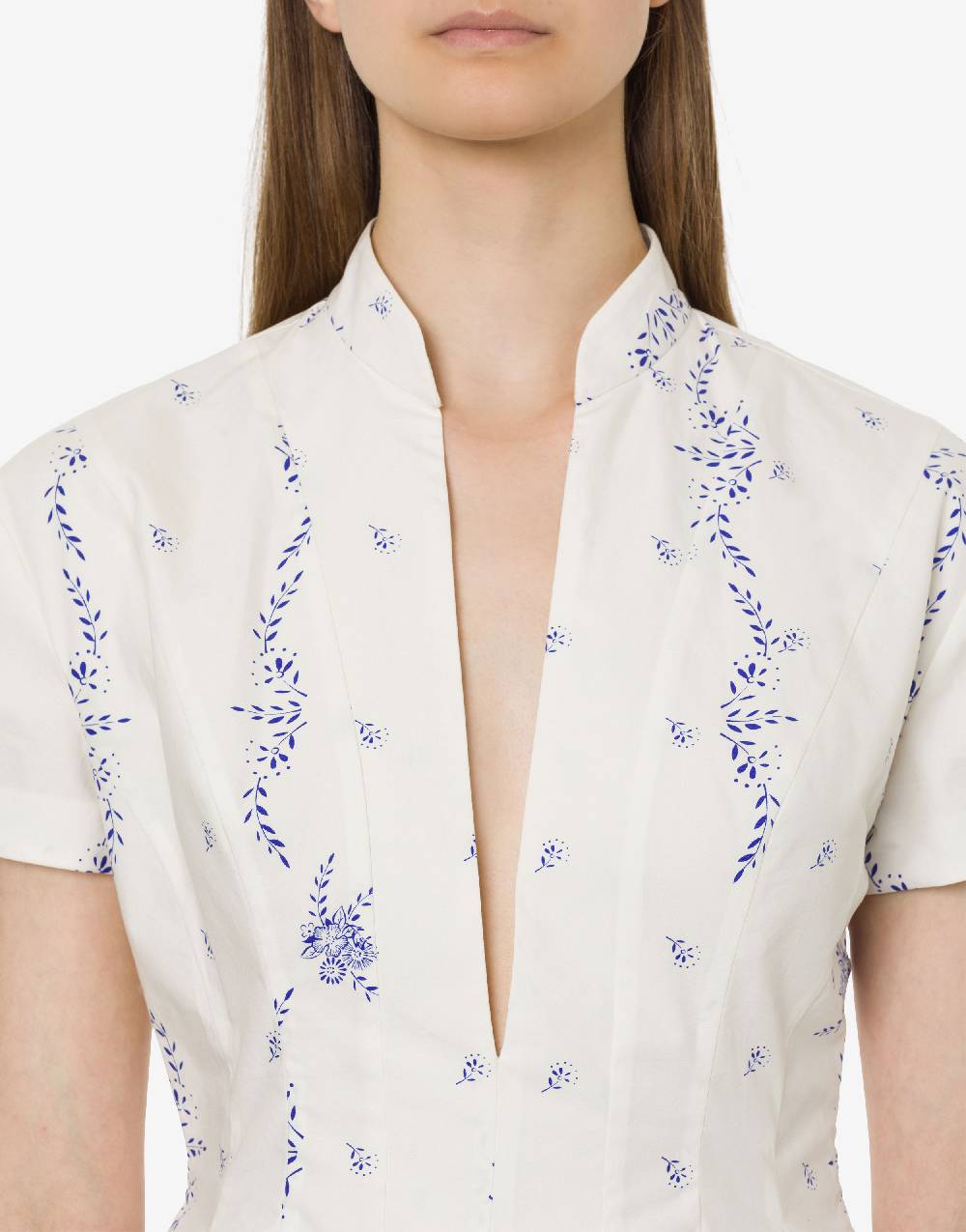 Philosophy Di Lorenzo Serafini Minidress in popeline stampato Fornitura limitata