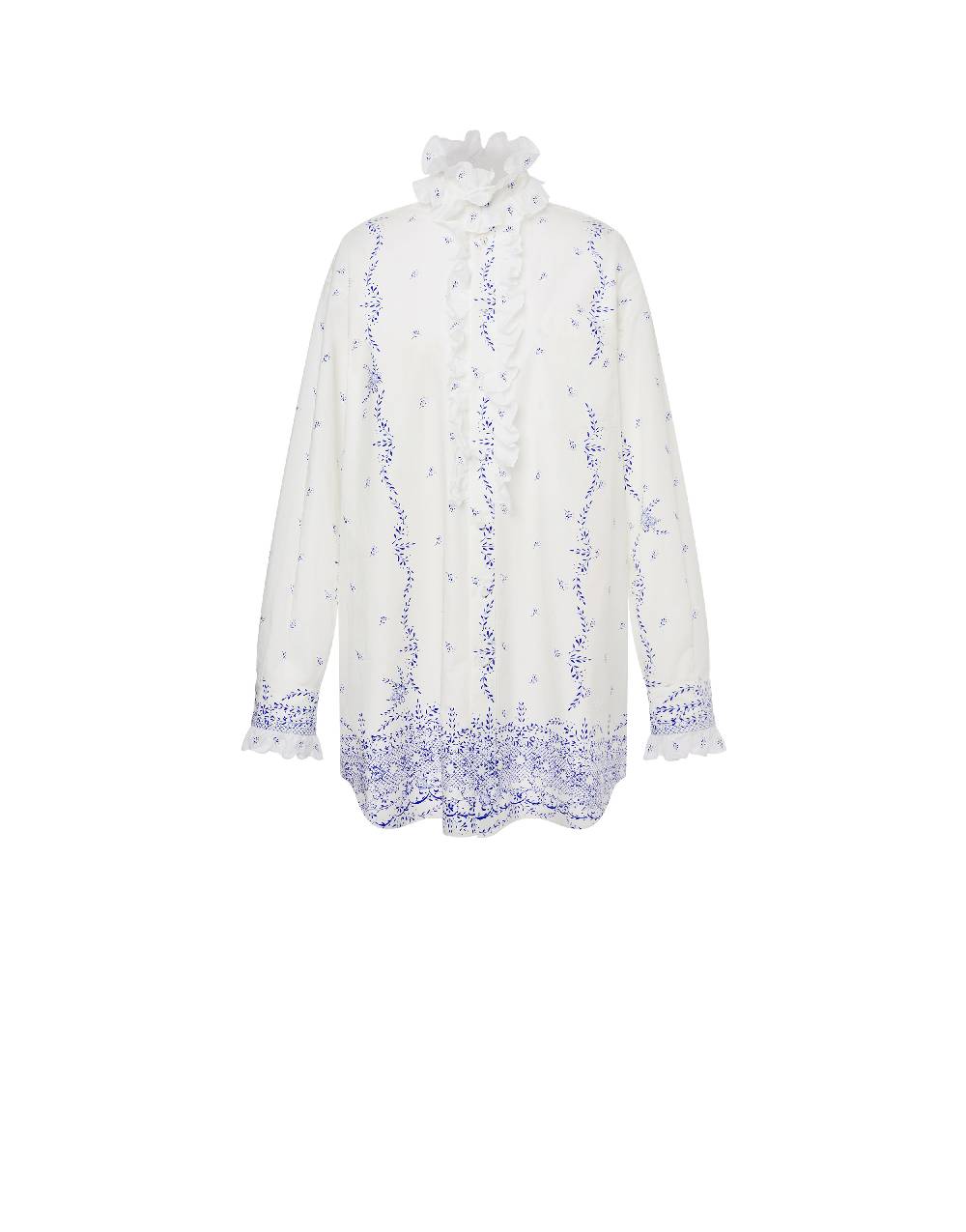 Philosophy Di Lorenzo Serafini Shirt dress in popeline stampato Vendite stagionali