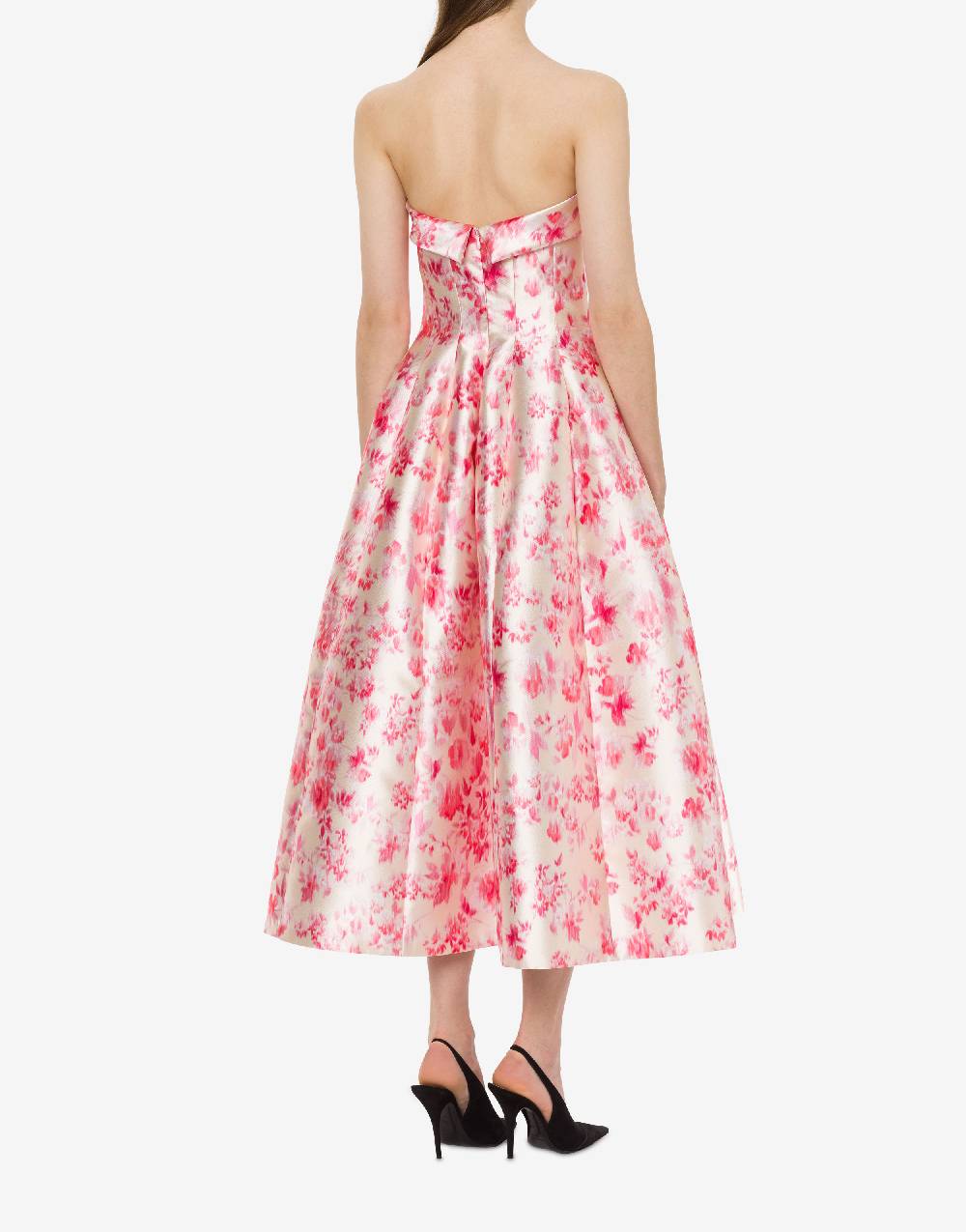 Philosophy Di Lorenzo Serafini Abito bustier in radzmir con stampa fiori Black Friday