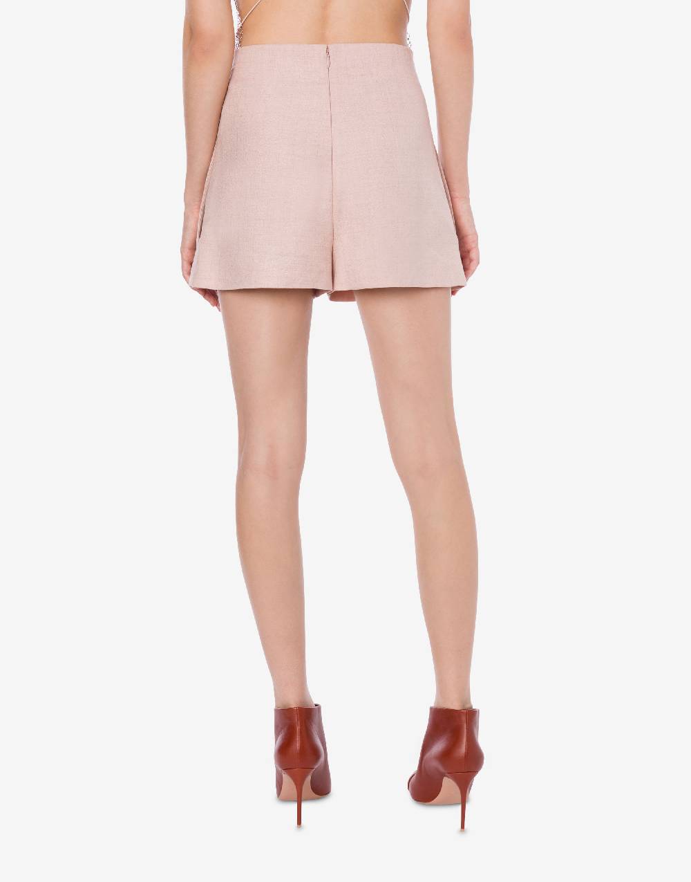 Philosophy Di Lorenzo Serafini Short in tela di misto lino Offerta Giorno del Papà