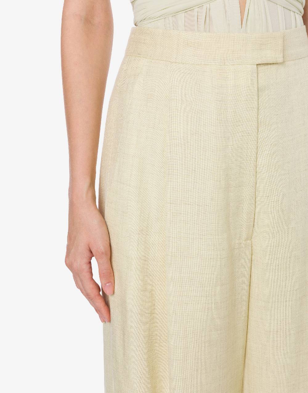 Philosophy Di Lorenzo Serafini Pantalone in tela di misto lino Offerta Anniversario