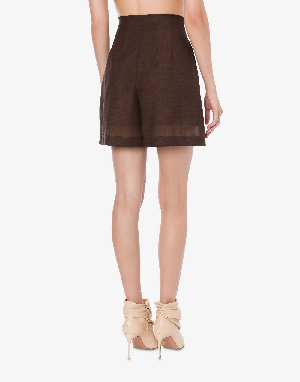Philosophy Di Lorenzo Serafini Short in voile di lana Vendita calda