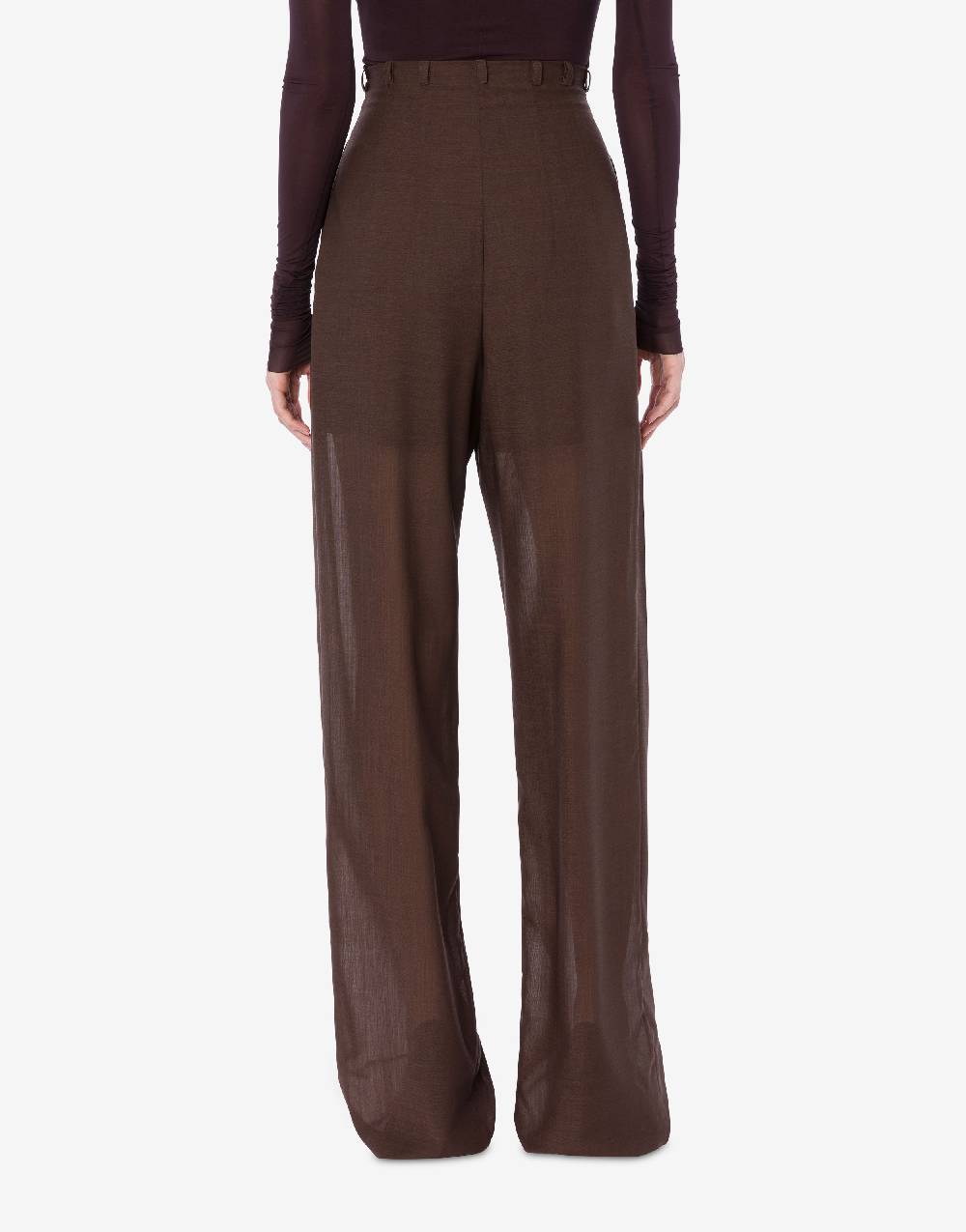 Philosophy Di Lorenzo Serafini Pantalone ampio in voile di lana Online Outlet