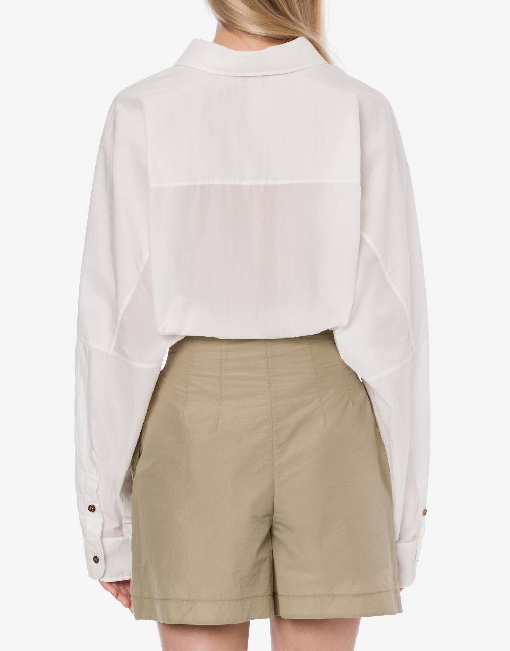 Philosophy Di Lorenzo Serafini Maxi camicia in nylon Lightning offer