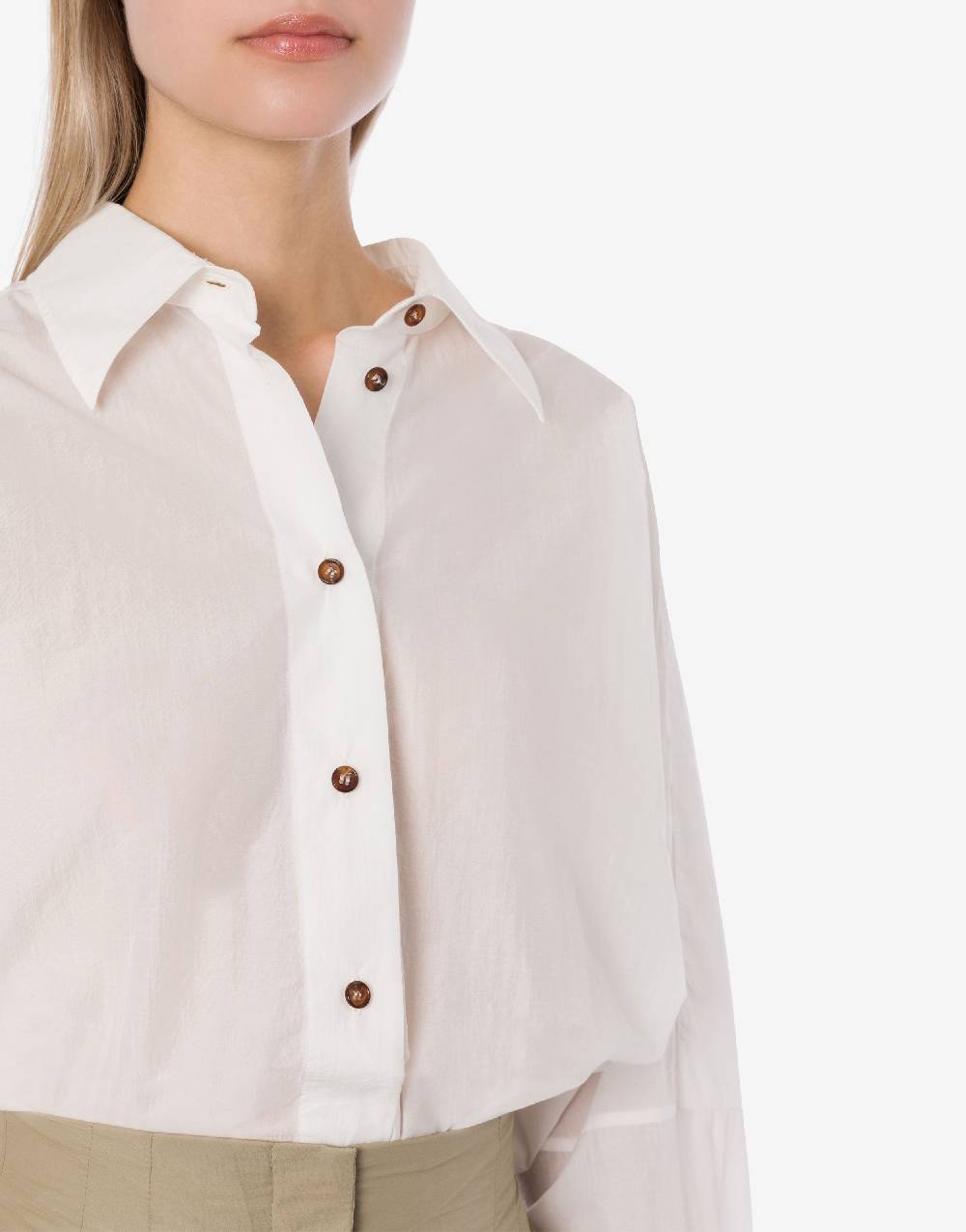 Philosophy Di Lorenzo Serafini Maxi camicia in nylon Lightning offer