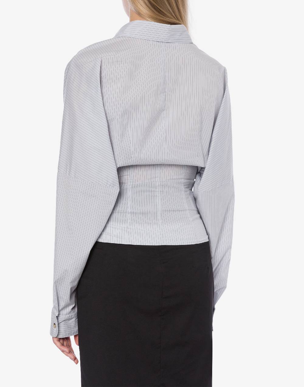 Philosophy Di Lorenzo Serafini Camicia in taffetà stretch con bottoni Nuovi prodotti