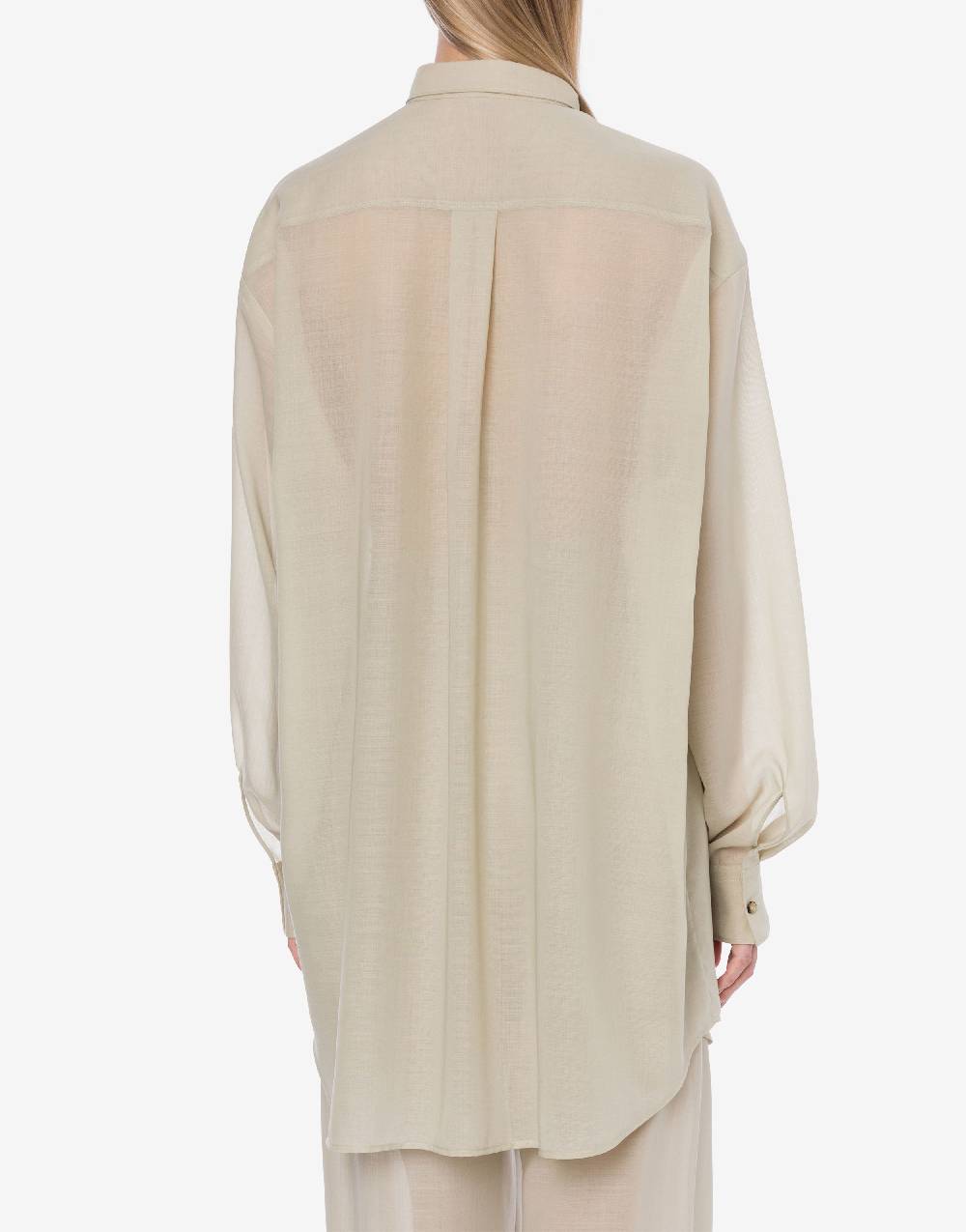 Philosophy Di Lorenzo Serafini Camicia oversize in voile di lana Bestseller
