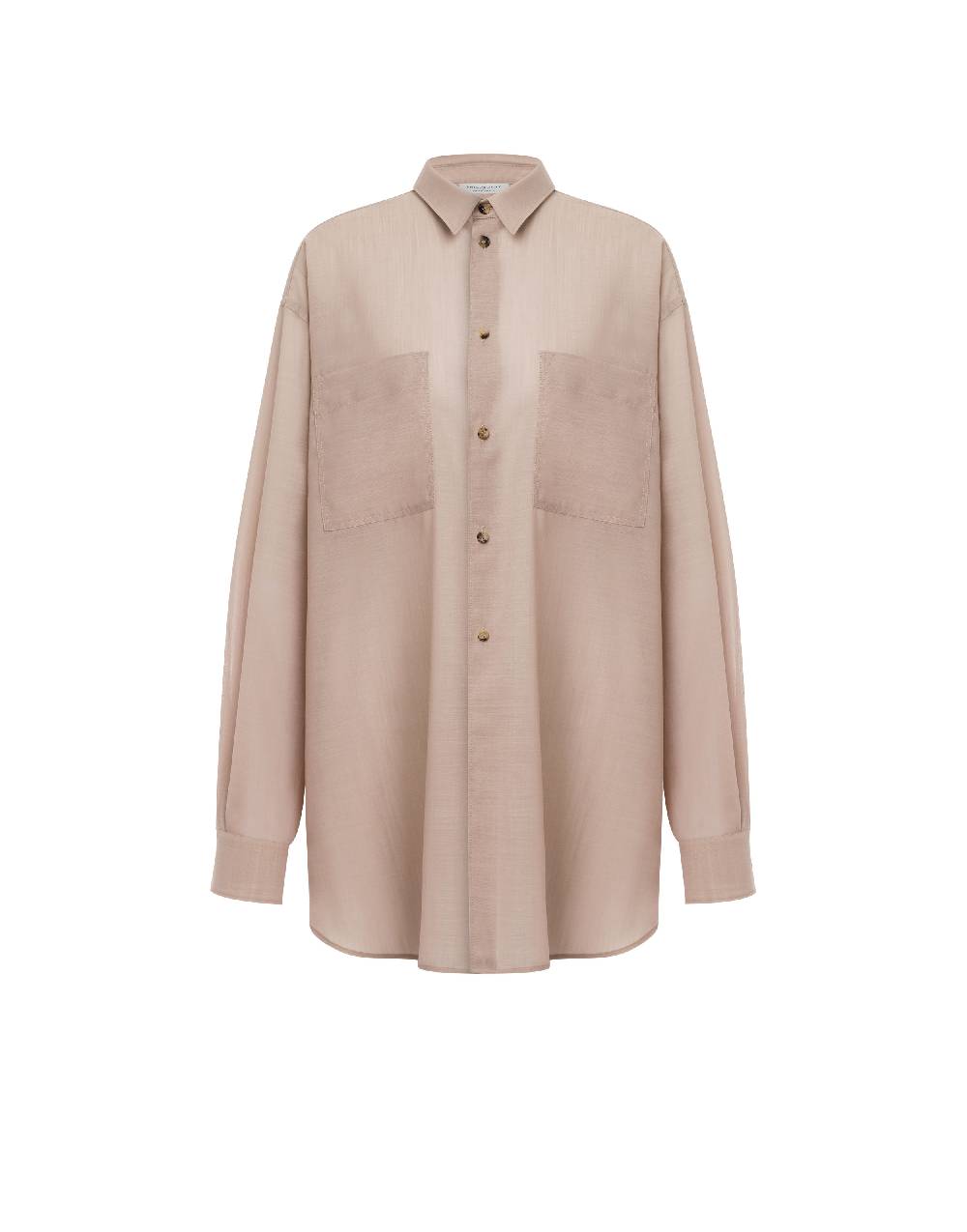 Philosophy Di Lorenzo Serafini Camicia oversize in voile di lana Offerte stagionali