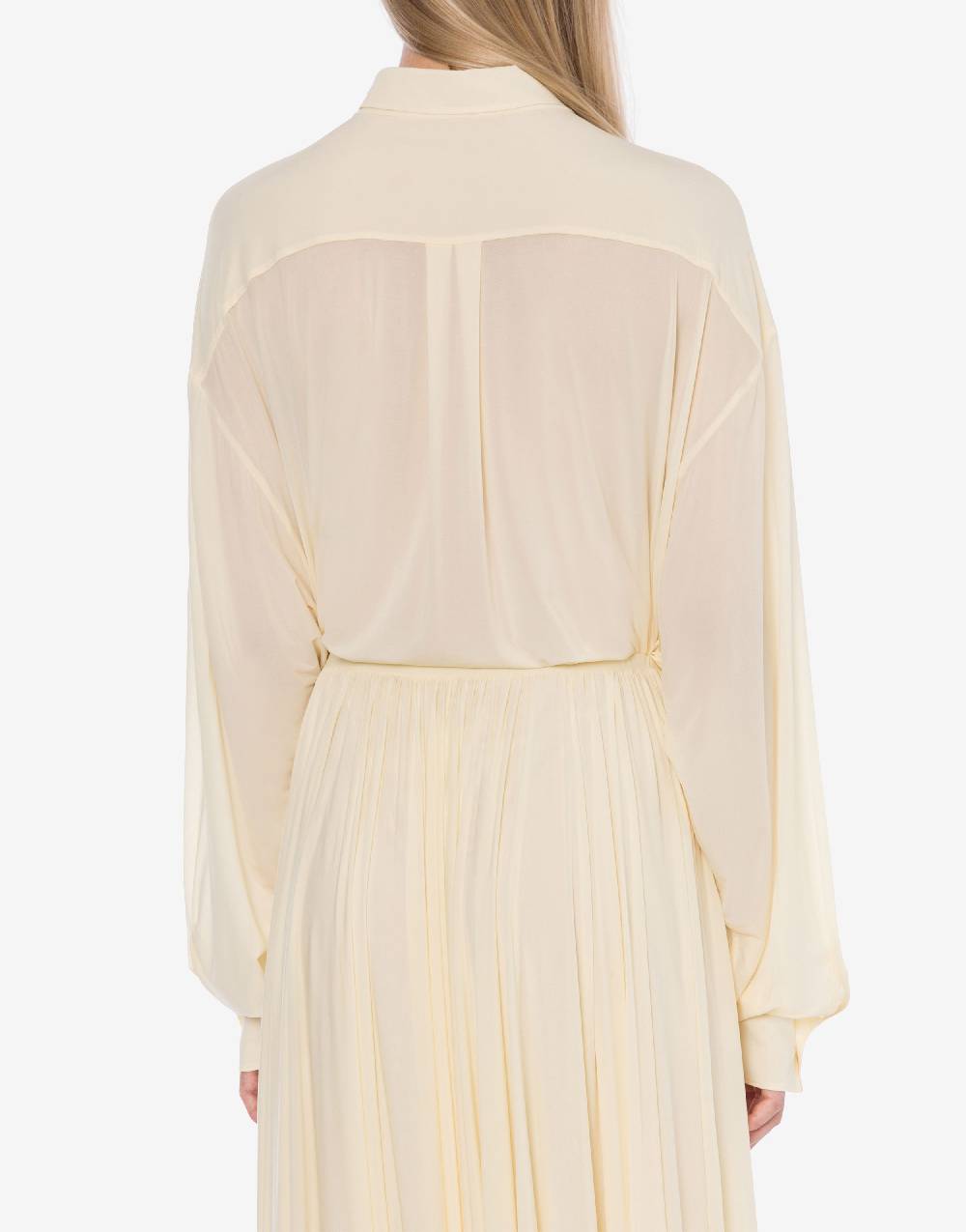 Philosophy Di Lorenzo Serafini Camicia oversize in jersey stretch Liquidazione