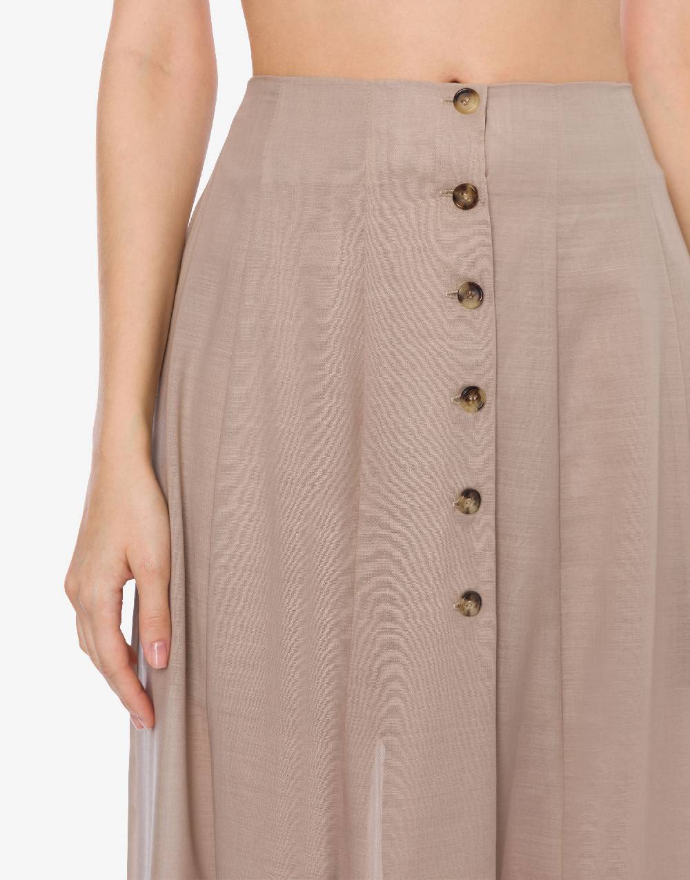 Philosophy Di Lorenzo Serafini Gonna in voile di lana con bottoni Super Saving Price