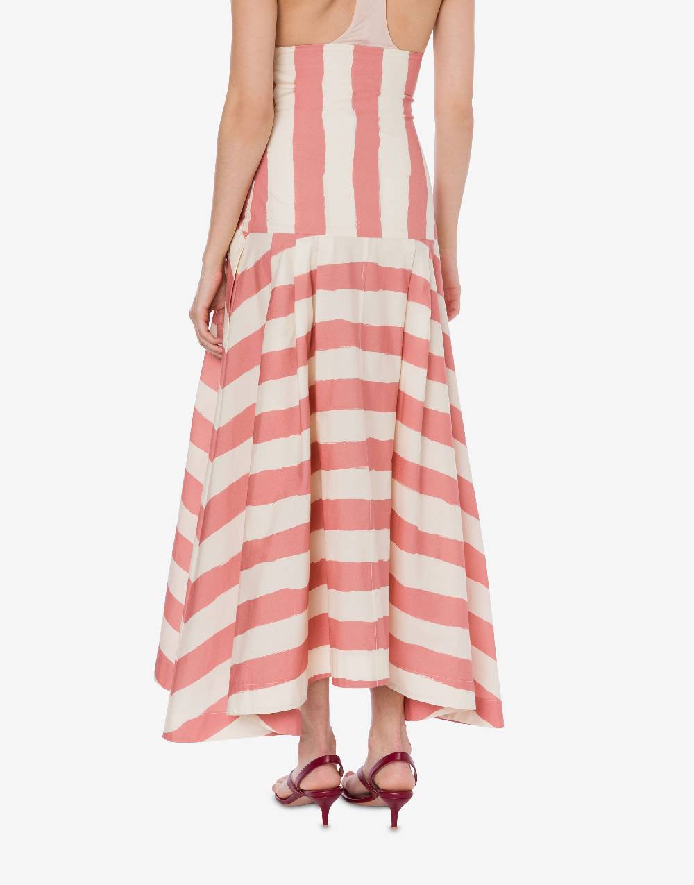 Philosophy Di Lorenzo Serafini Gonna a righe in cotone stretch Ritorno libero