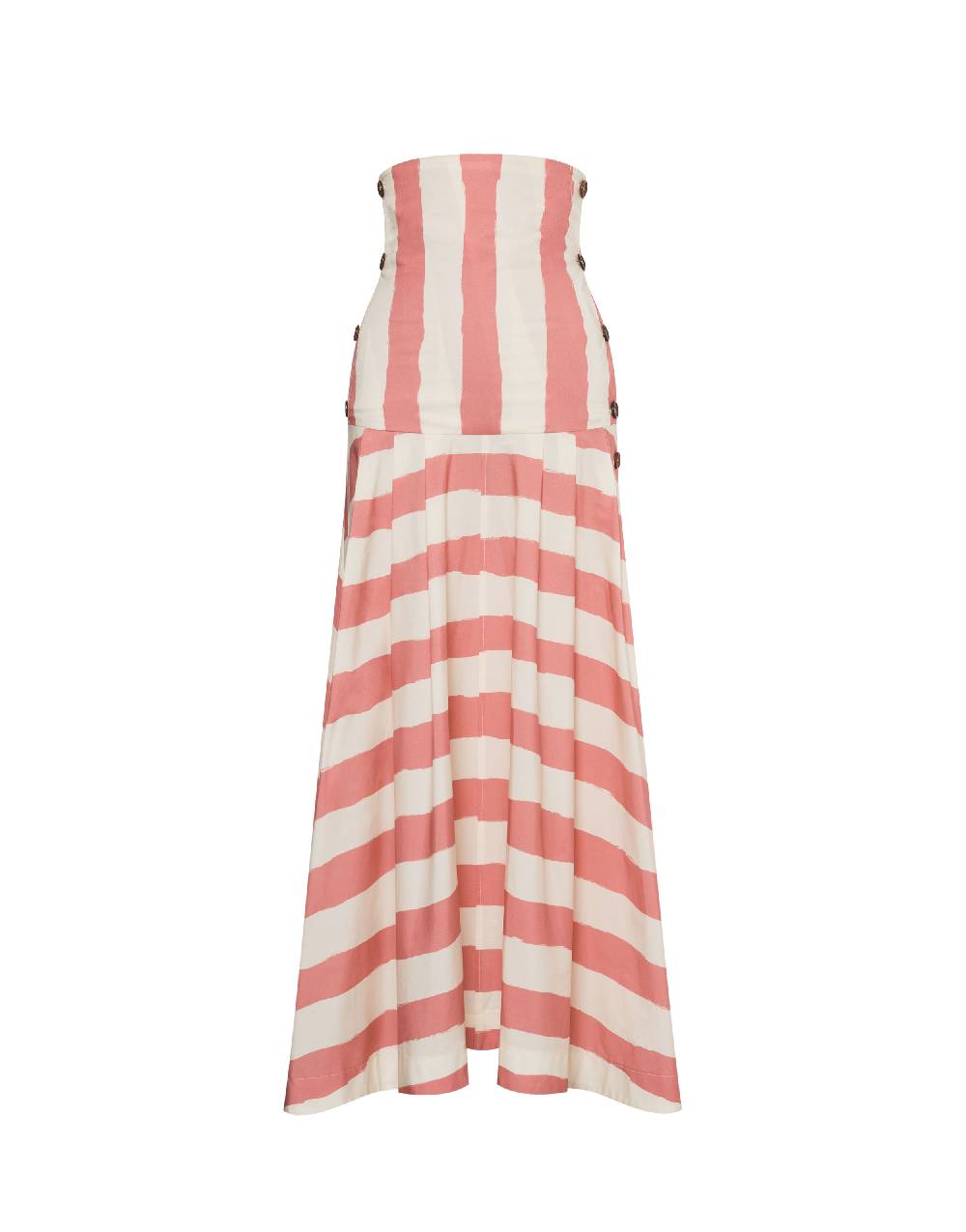 Philosophy Di Lorenzo Serafini Gonna a righe in cotone stretch Ritorno libero