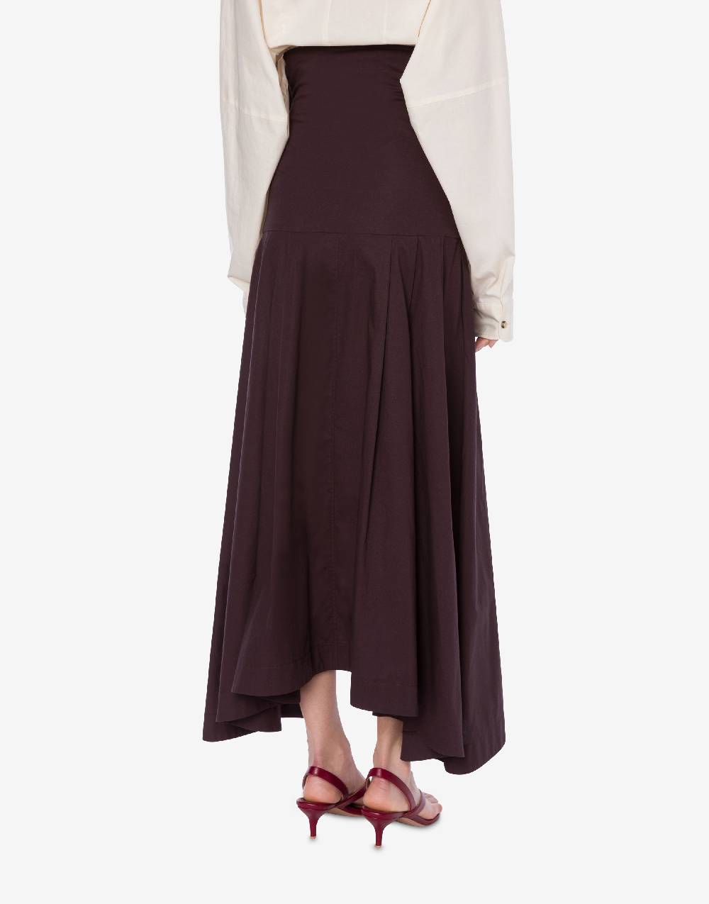 Philosophy Di Lorenzo Serafini Gonna longuette in cotone stretch Rilascio limitato