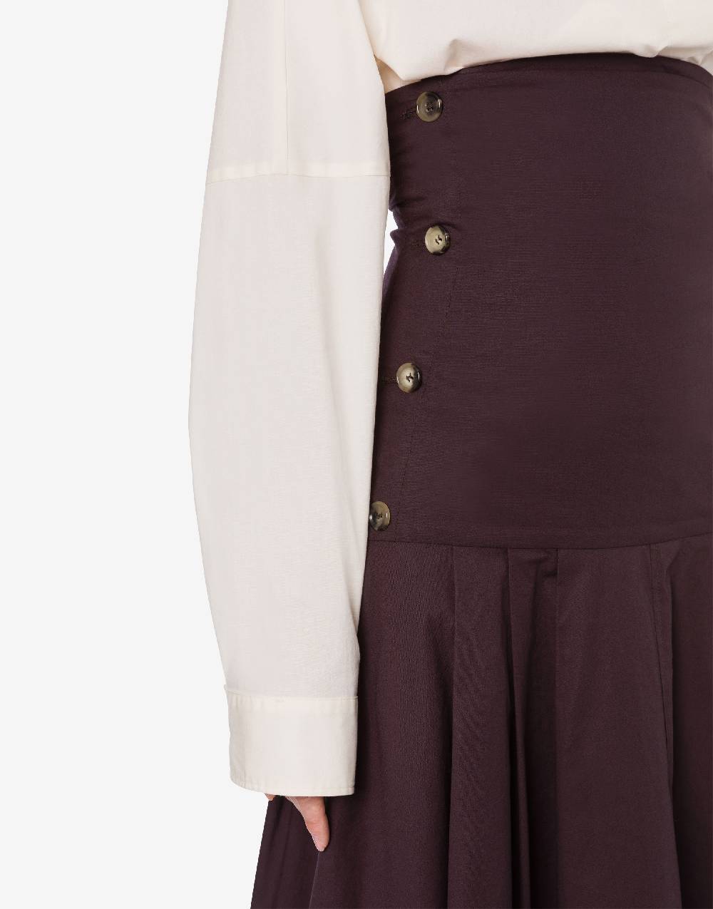 Philosophy Di Lorenzo Serafini Gonna longuette in cotone stretch Rilascio limitato