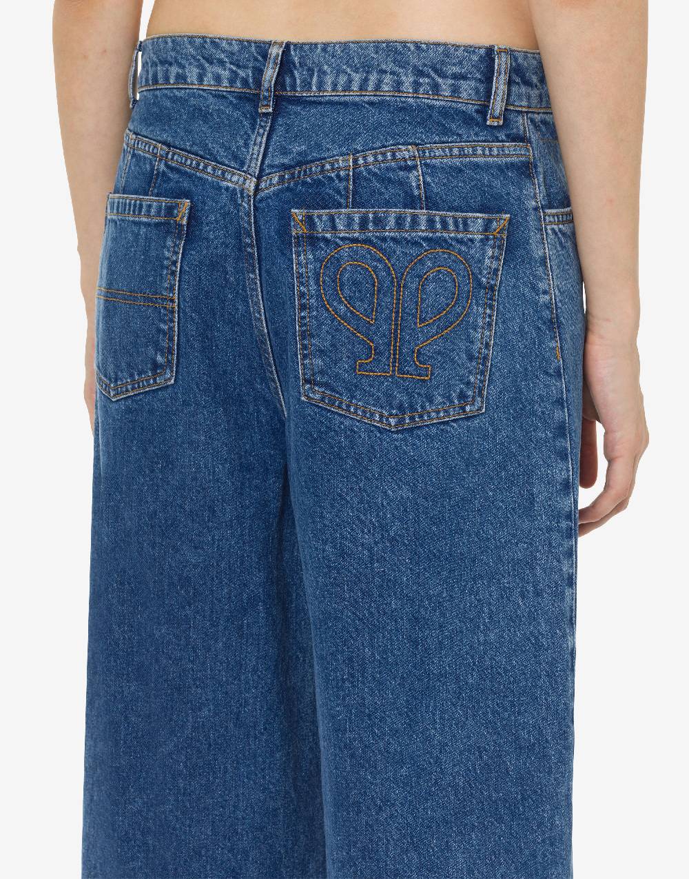 Philosophy Di Lorenzo Serafini Pantalone oversize in denim Latest stili